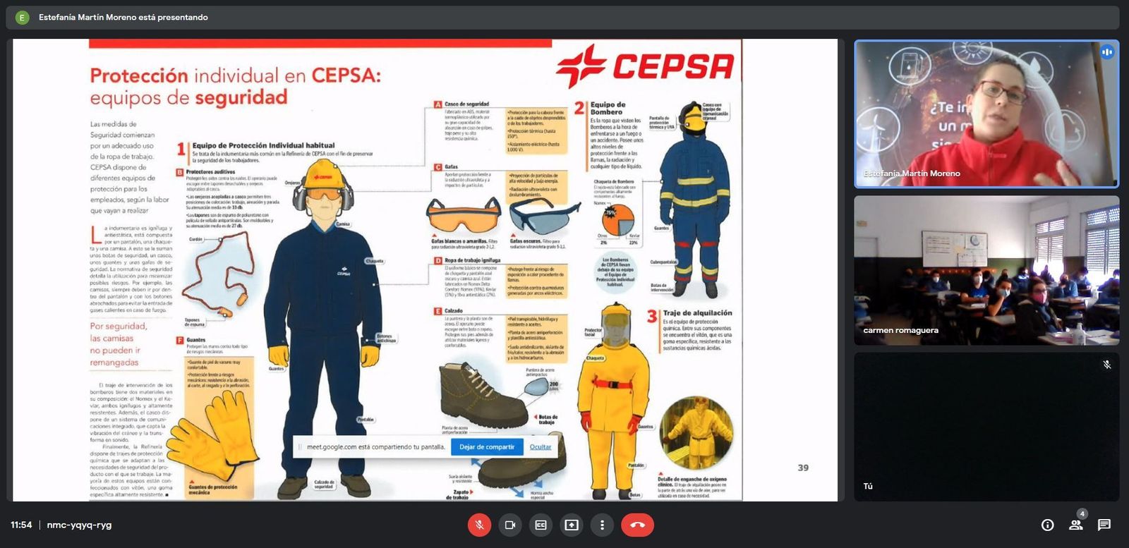 Sesión virtual del Campus de la Energía de la Fundación Cepsa.