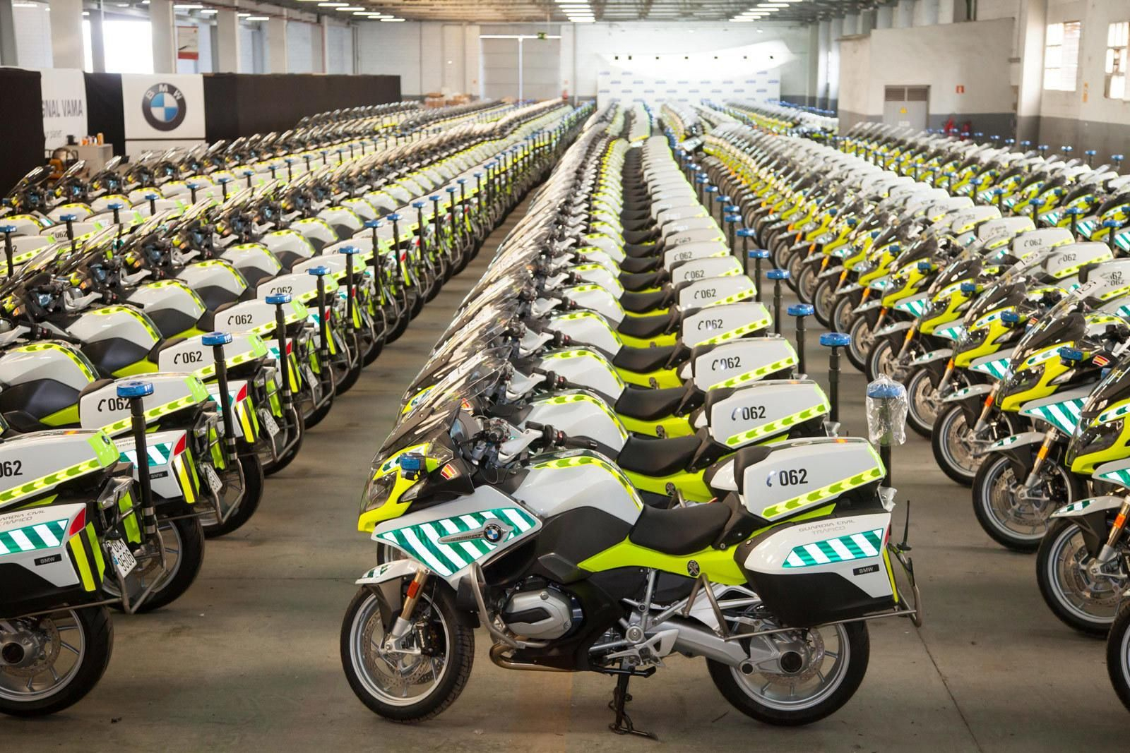 Casi 300 motos nuevas para la Guardia Civil de Tráfico