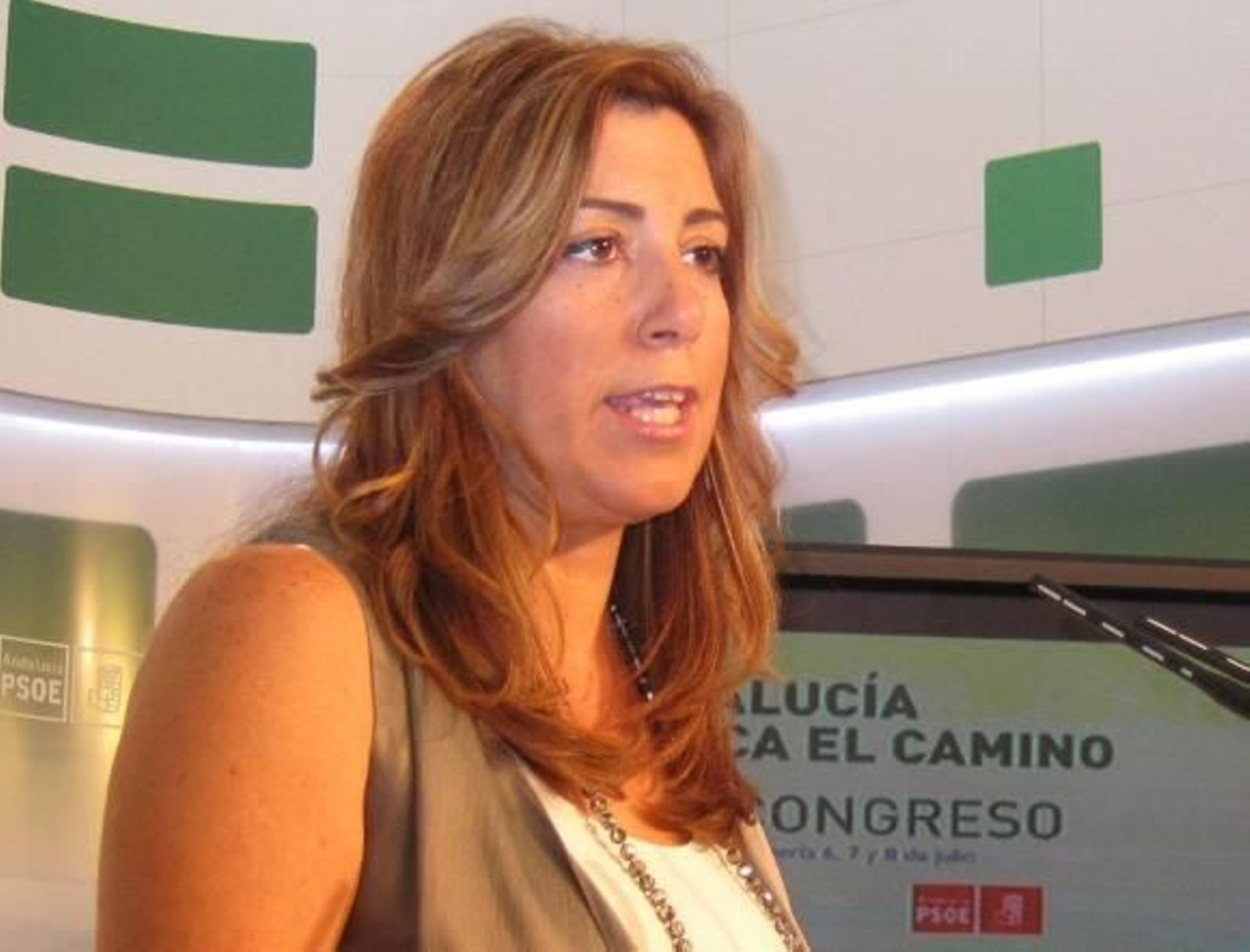 La candidatura de Susana Díaz se atribuye 57 de los 104 delegados