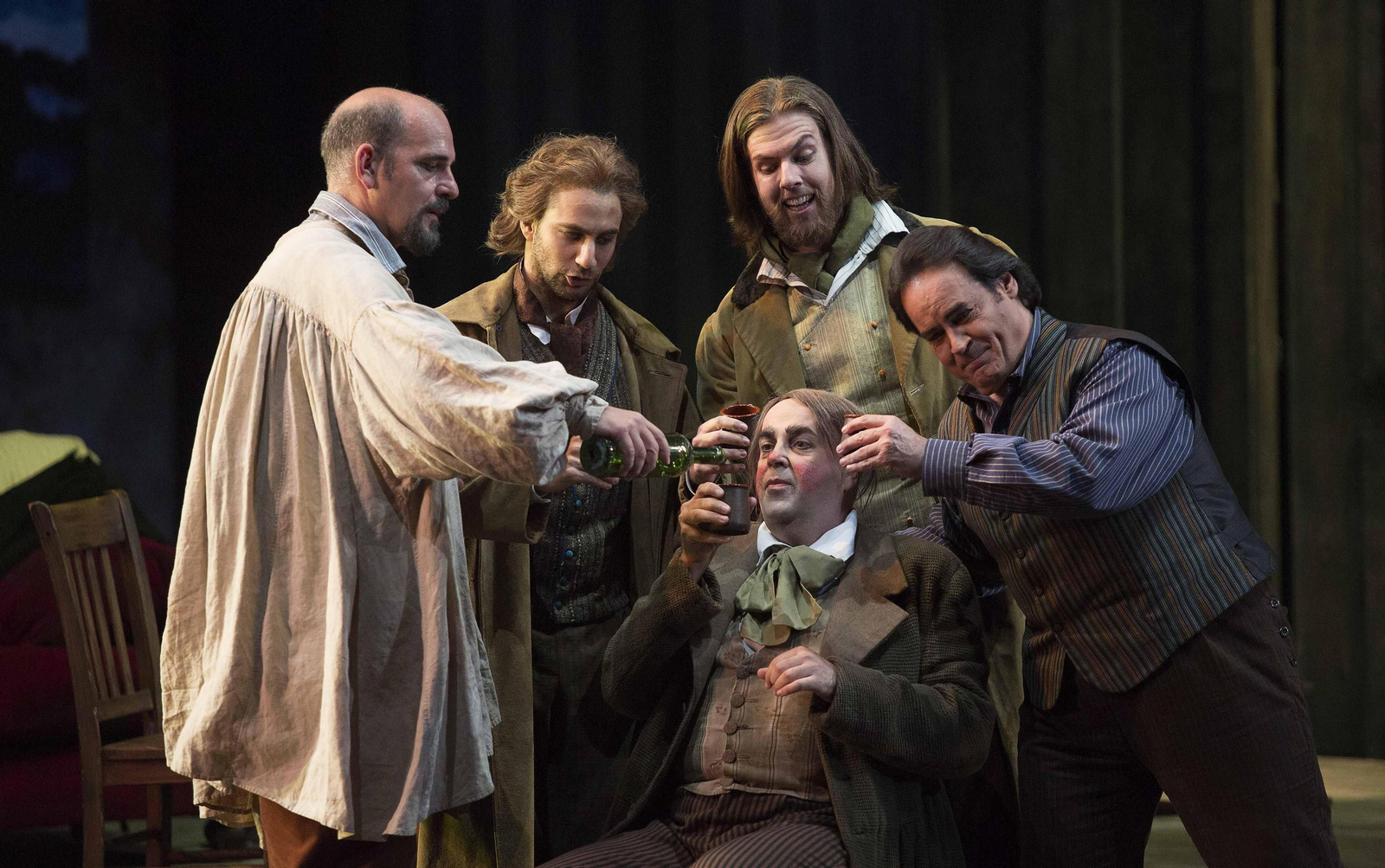 La imágenes de 'La bohème' en el Teatro de la Maestranza