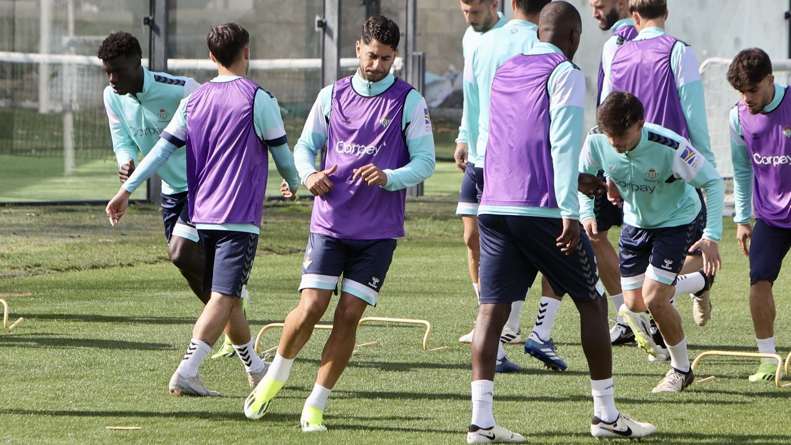 Ayoze se entrena en la Ciudad Deportiva Luis del Sol.