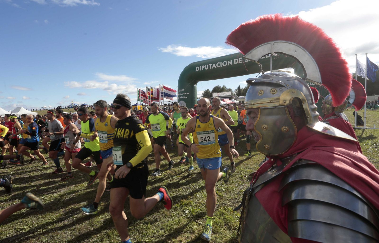 Las imágenes del Cross de Itálica