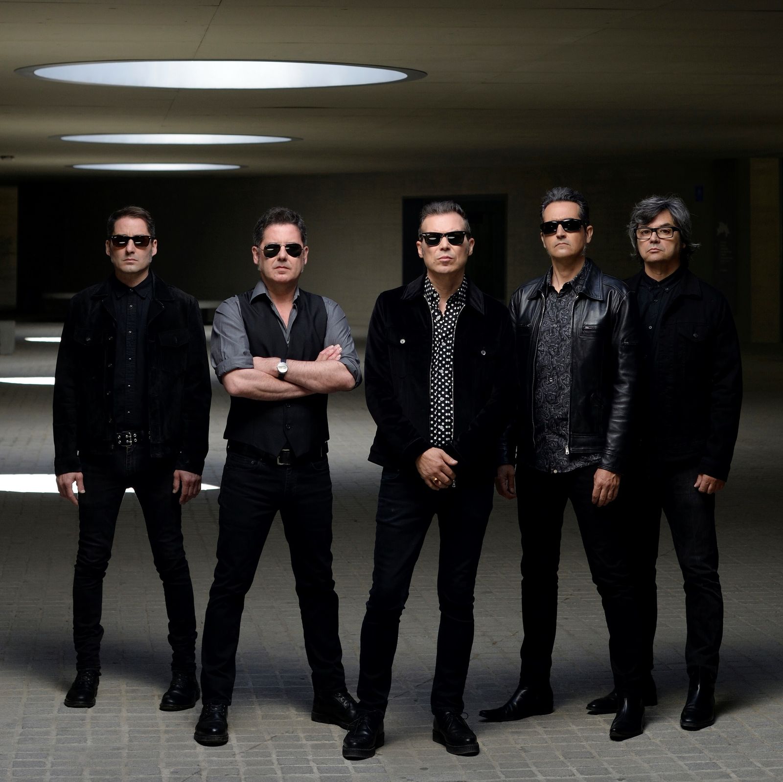 La formación de 091, al completo.