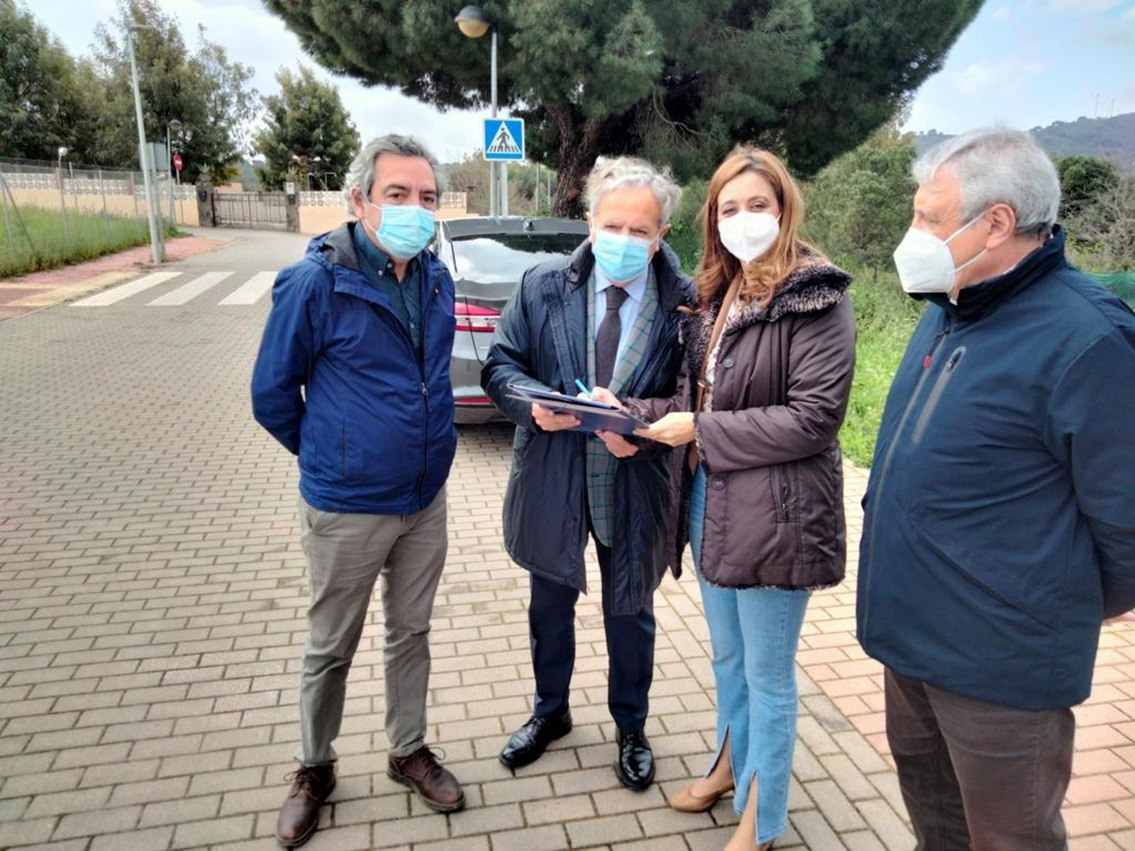 Entrega de las obras de urbanización en Cerro Muriano.