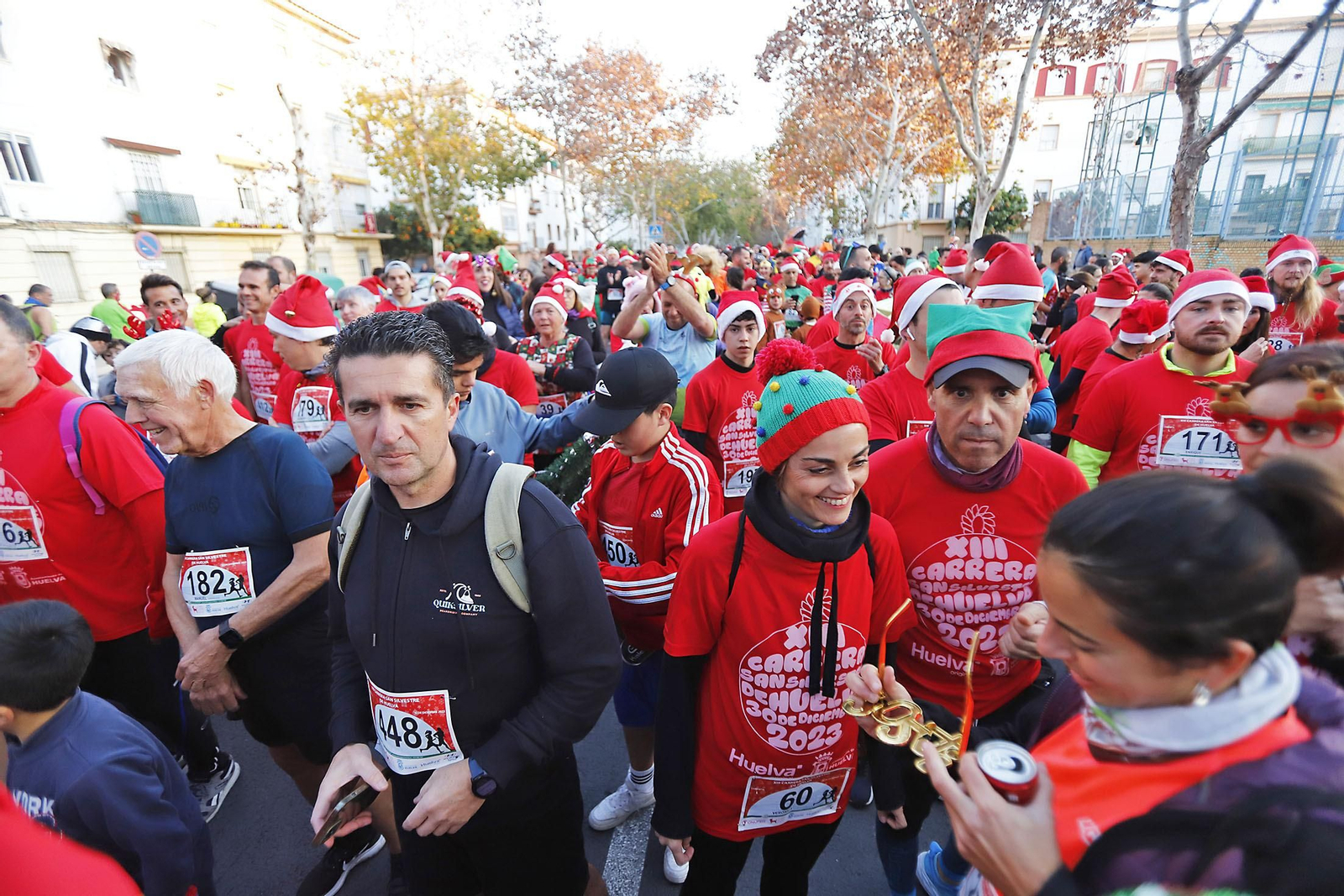 Imágenes de la XIII carrera de San Silvestre en Huelva