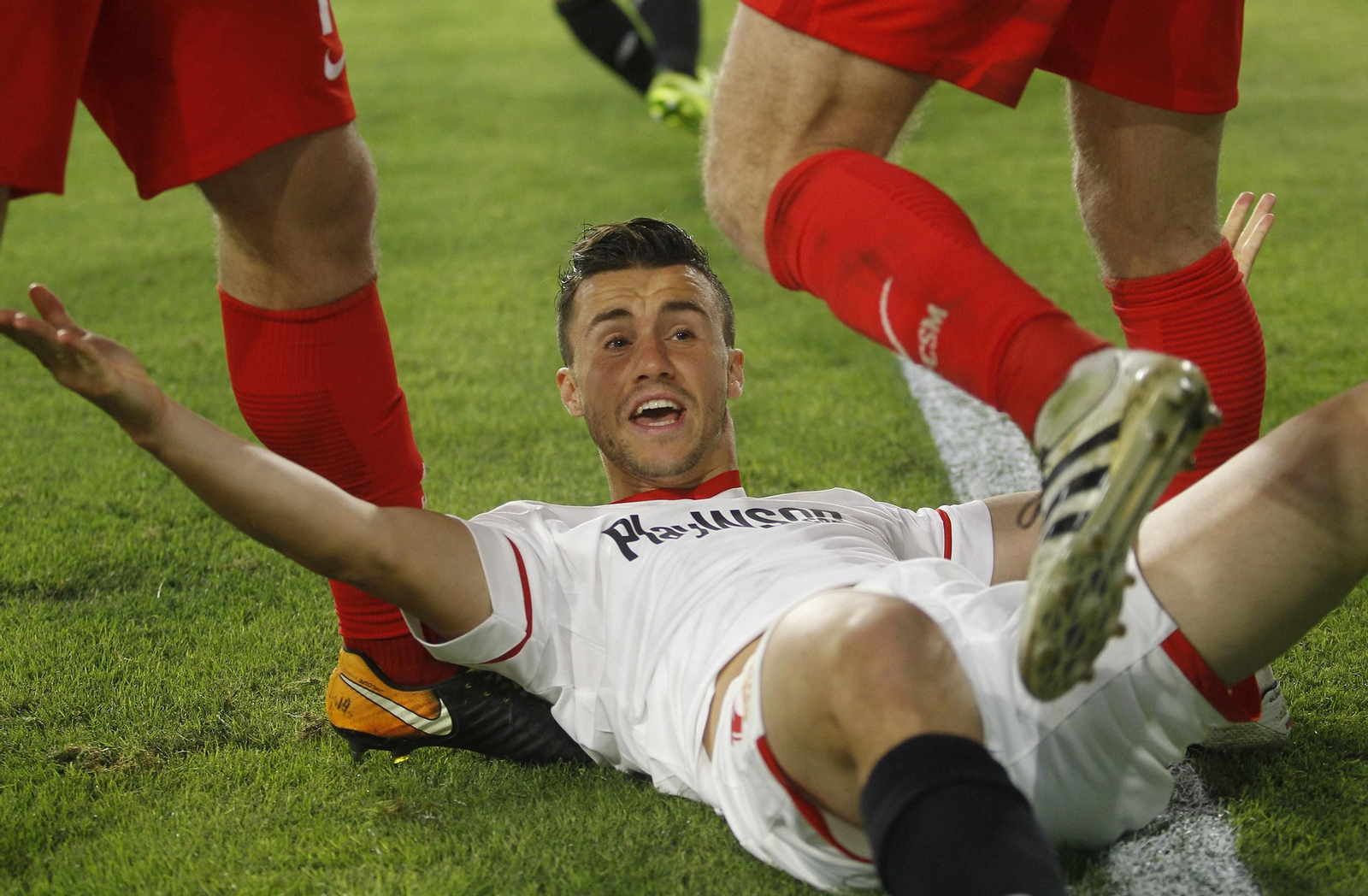 El Sevilla-Spartak, en imágenes