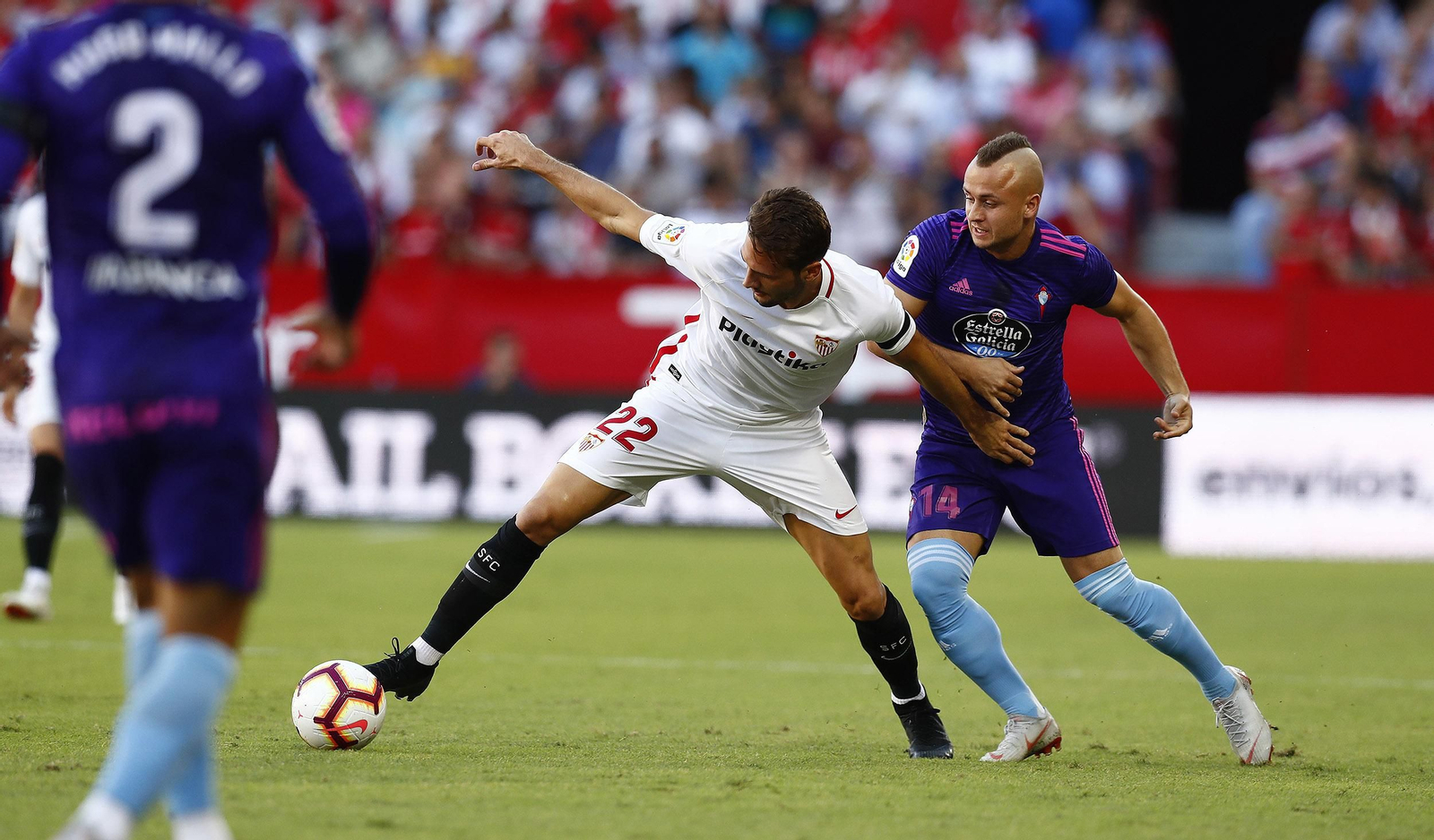 Las imágenes del Sevilla-Celta