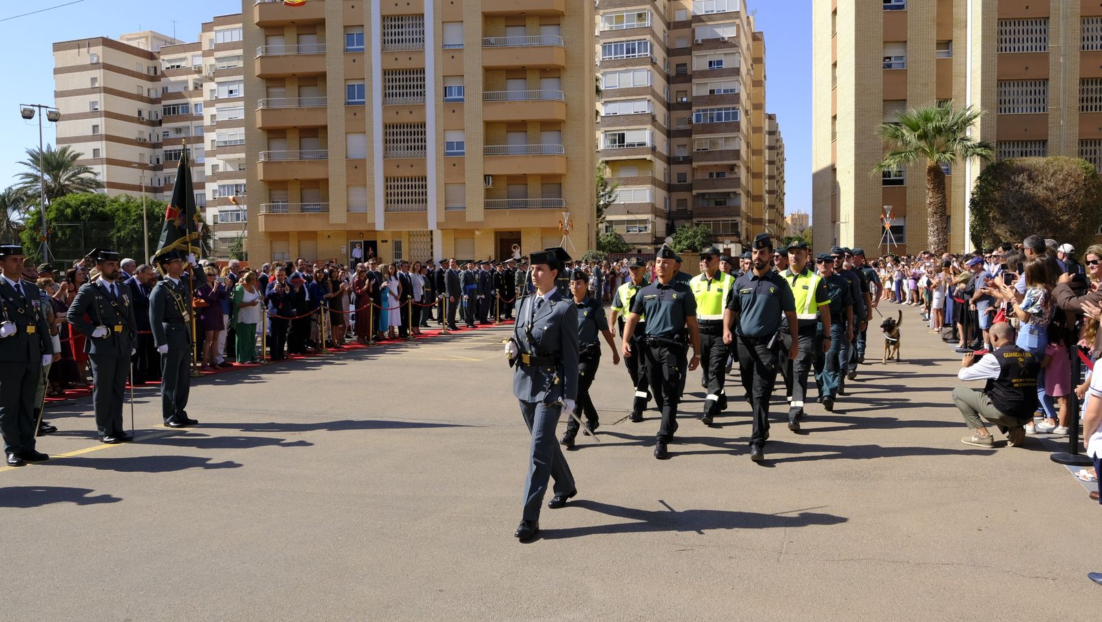 Imágenes de la Festividad del Pilar en la Comandancia de la Guardia Civil de Almería
