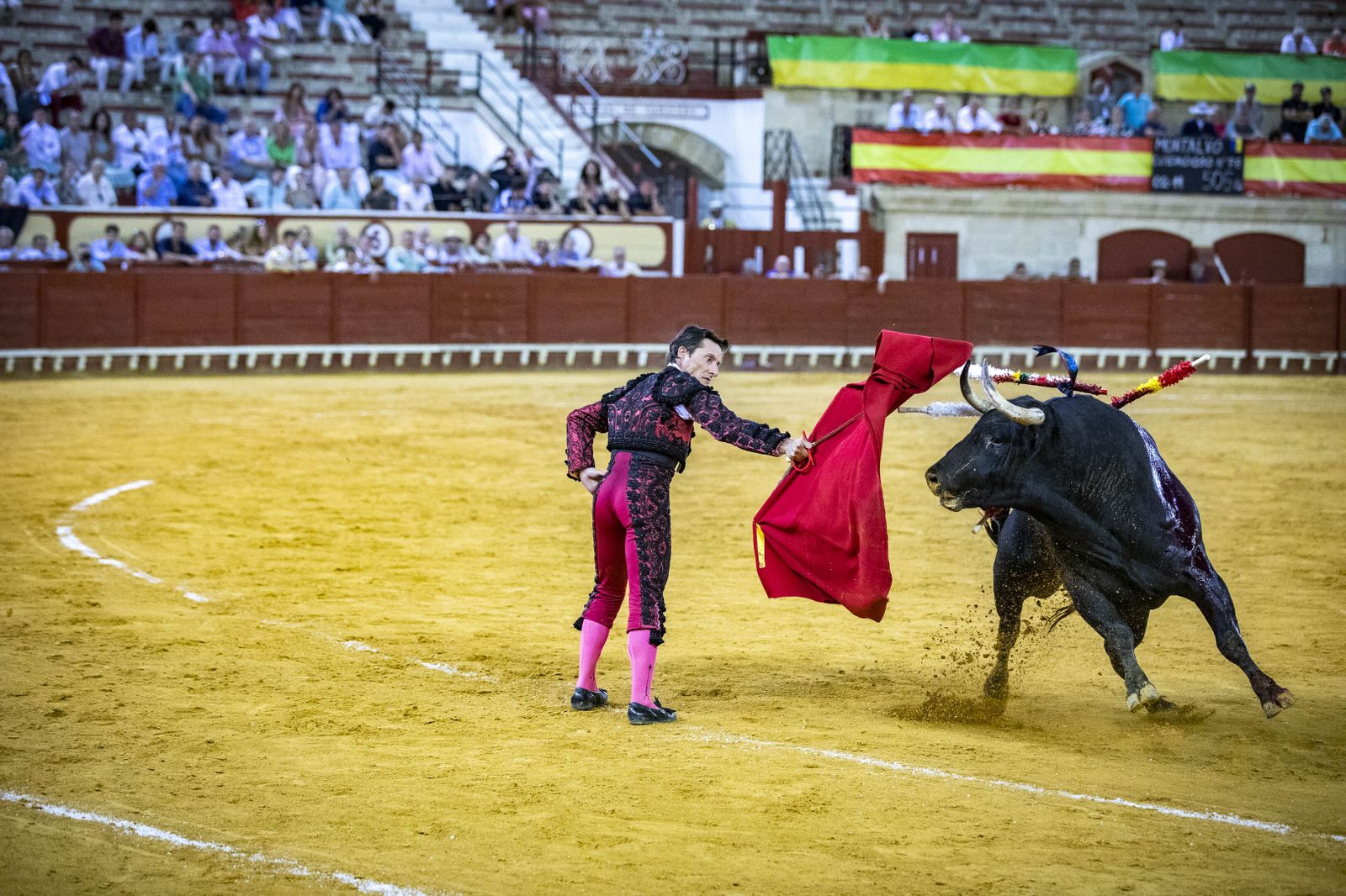 Diego Urdiales, Sebastián Castella y Daniel Luque, en la plaza de toros de El Puerto