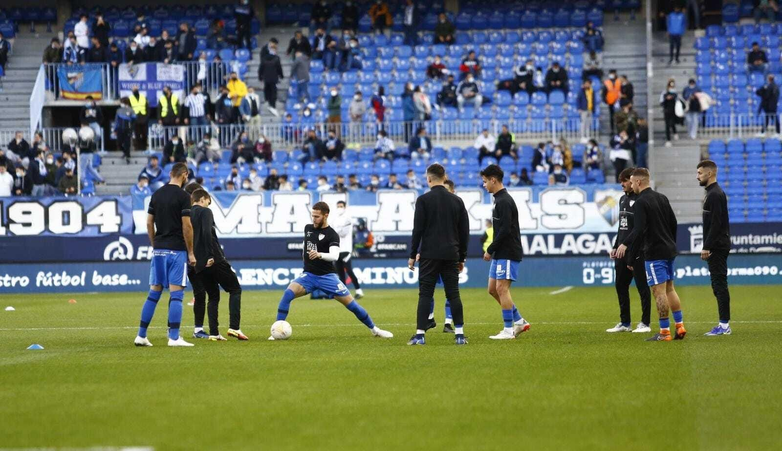 Las fotos del Málaga CF-Sporting de Gijón