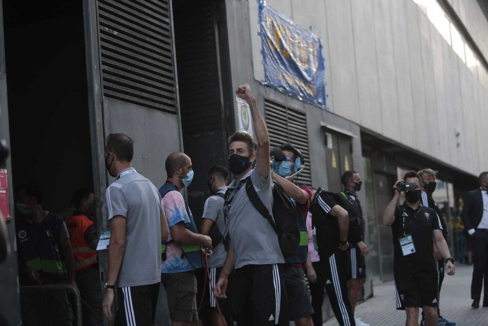 Las imágenes de la previa en los alrededores de Carranza