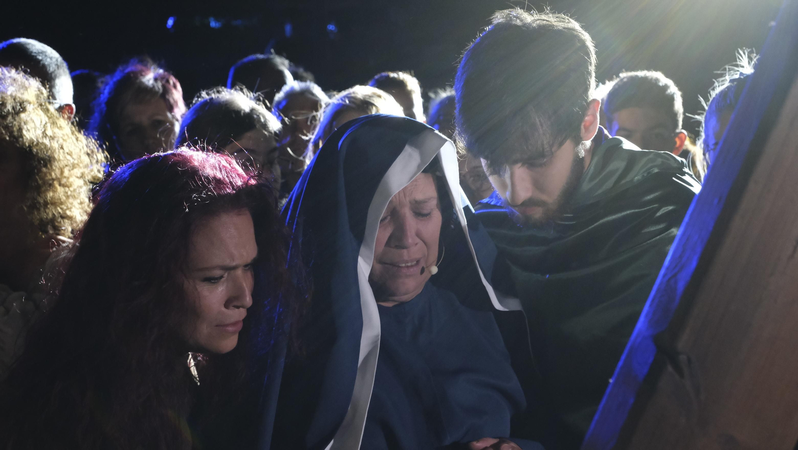 Imágenes de la Pasión Viviente en la Semana Santa de Gádor 2023