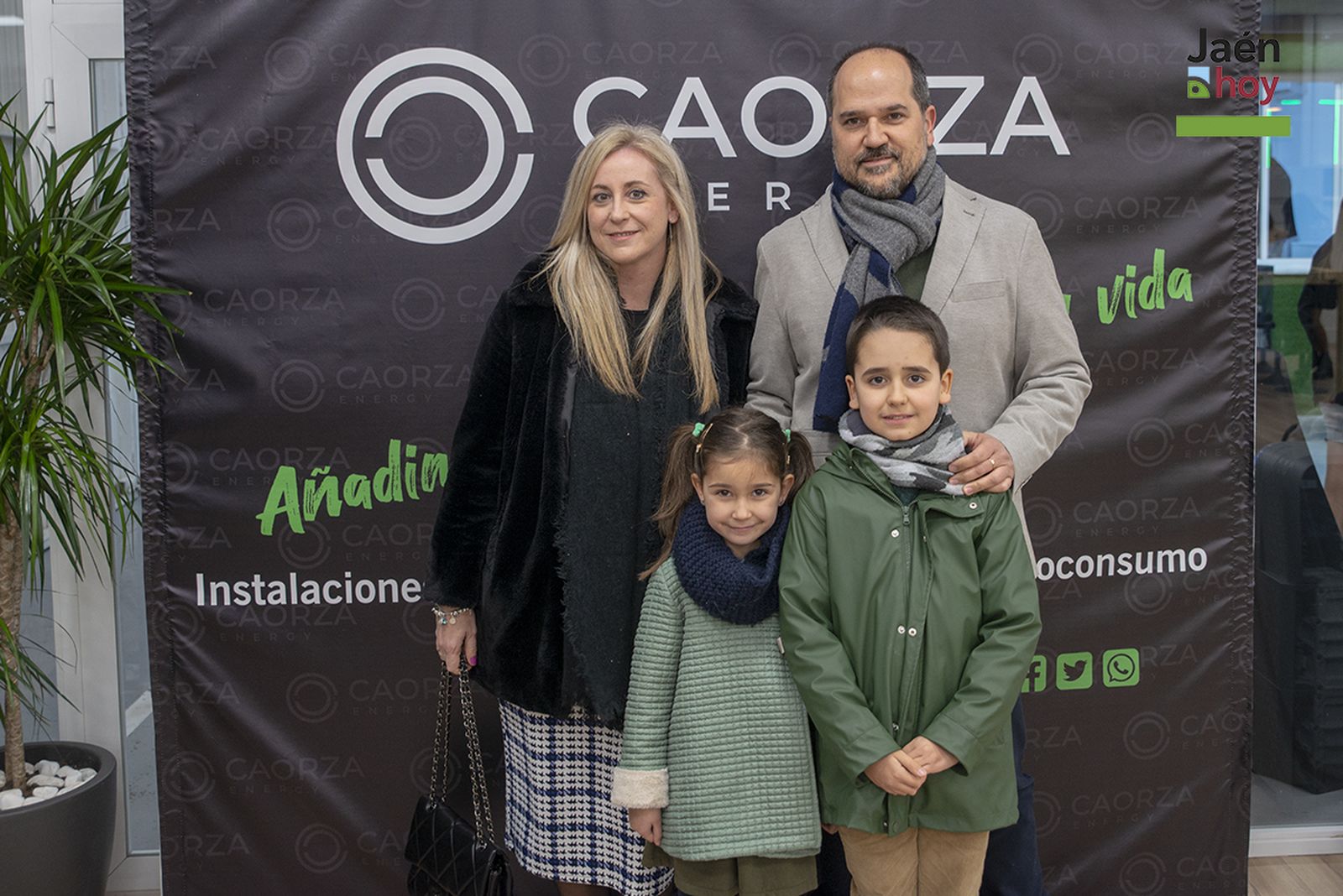 Inauguración de las instalaciones de la empresa Caorza Energy.