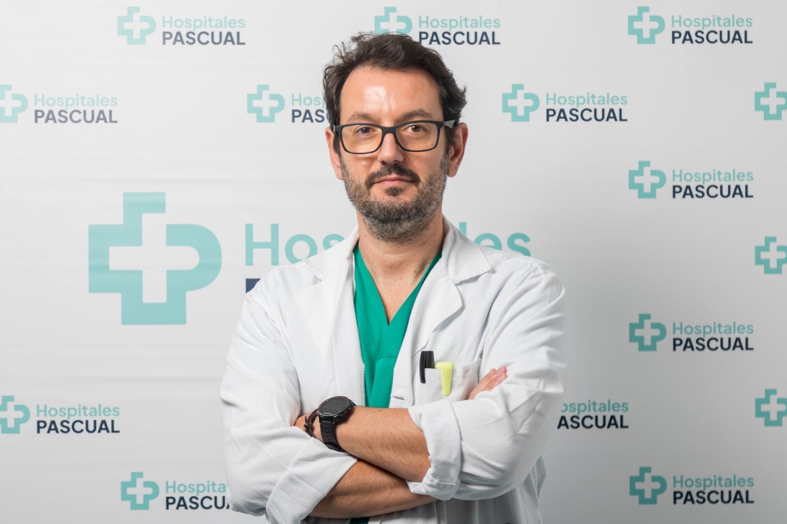 En la imagen, Carlos Belascoain, médico coordinador de la Unidad de Cuidados Especiales del Hospital Virgen de la Bella.