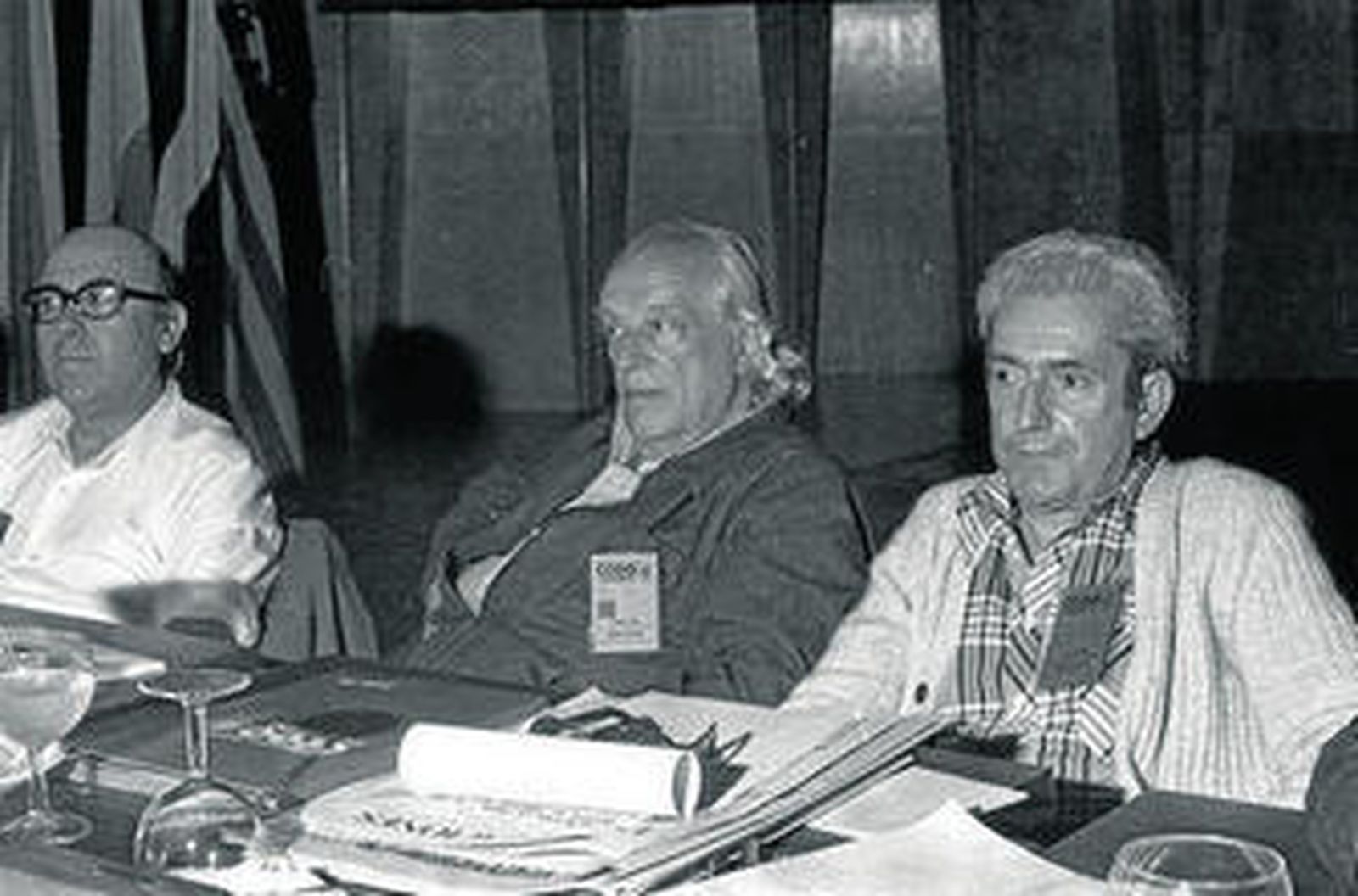 Una imagen inédita de Marcelino Camacho, junto a Rafael Alberti.