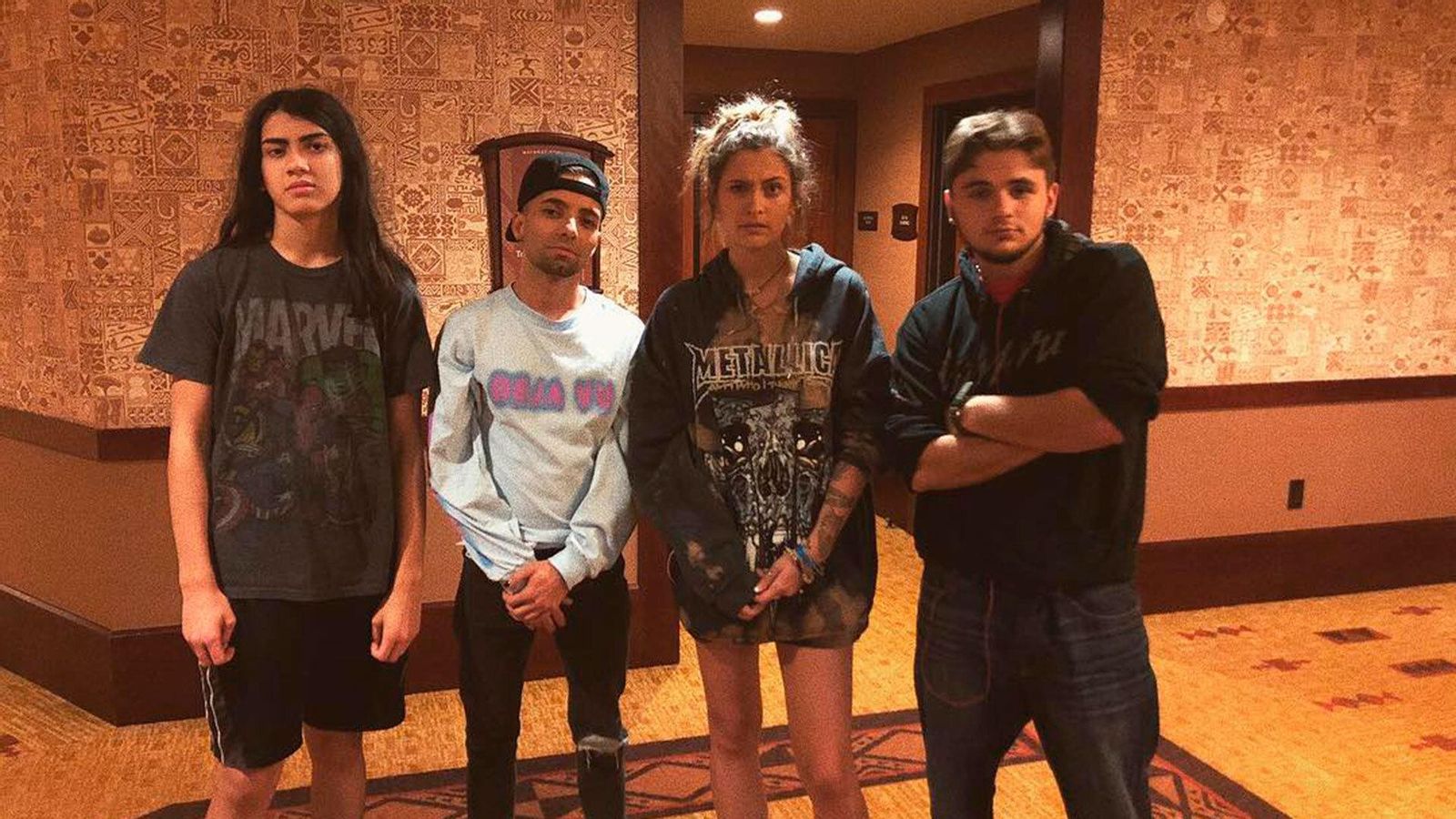 Los tres vástagos de Jackson con Omer, el supuesto 'cuarto' hijo.