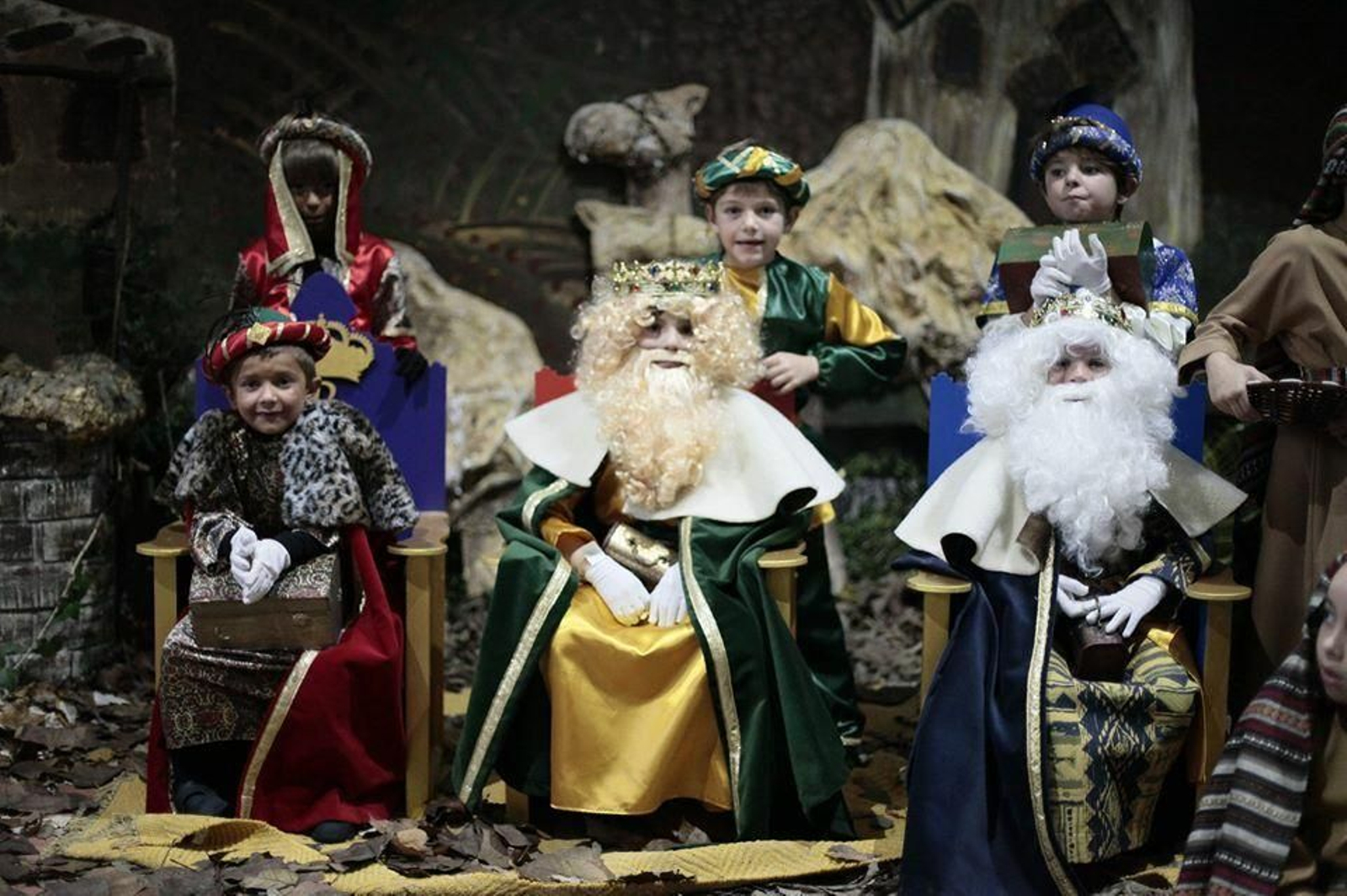 Belén Viviente en el LAUDE Altillo School