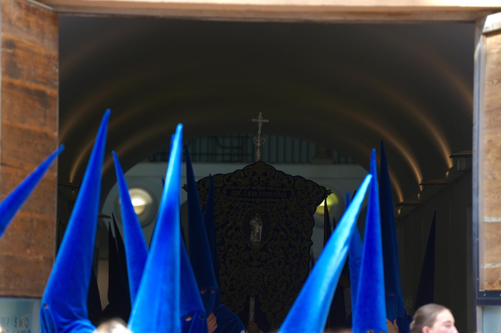 La Sagrada Cena en el Jueves Santo de Málaga, en imágenes