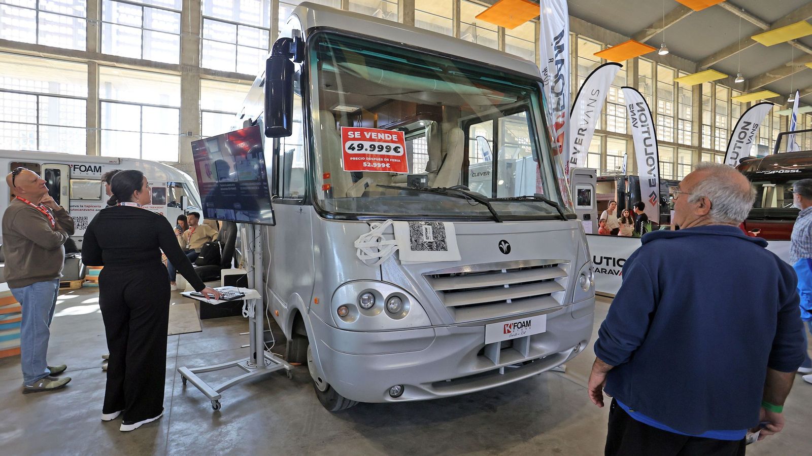 Inauguración del Salón Andaluz del Caravaning en Jerez