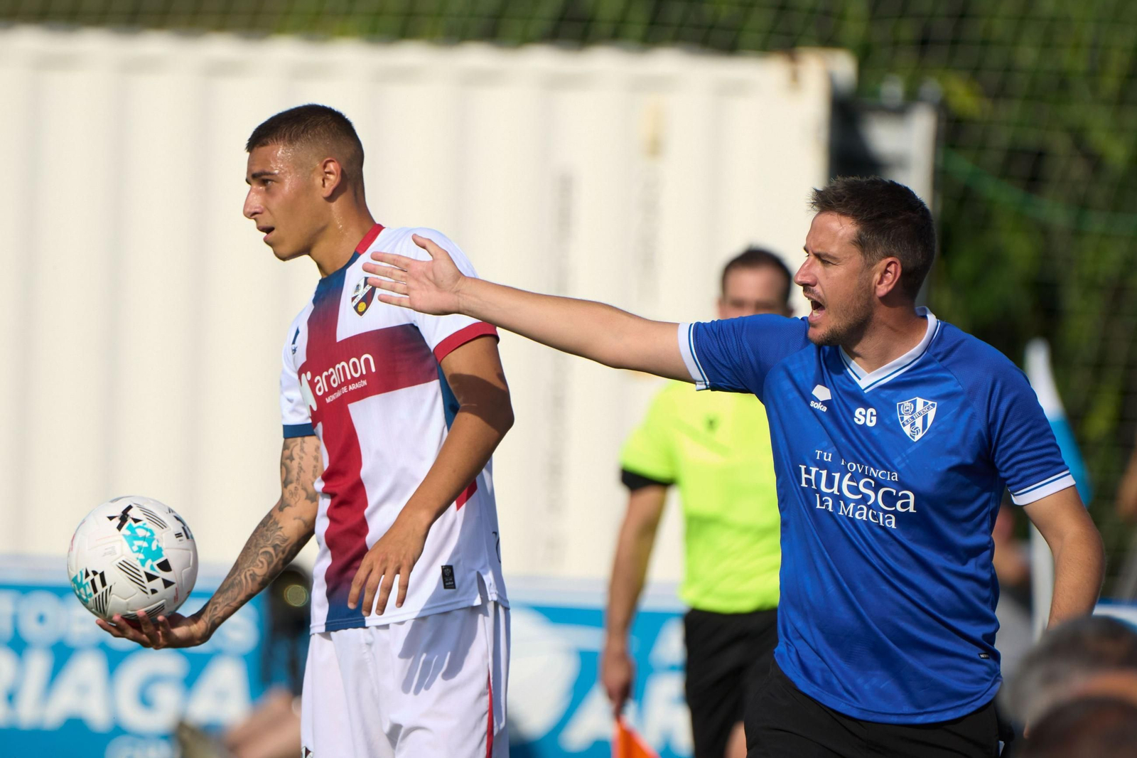 Guilló en un entrenamiento