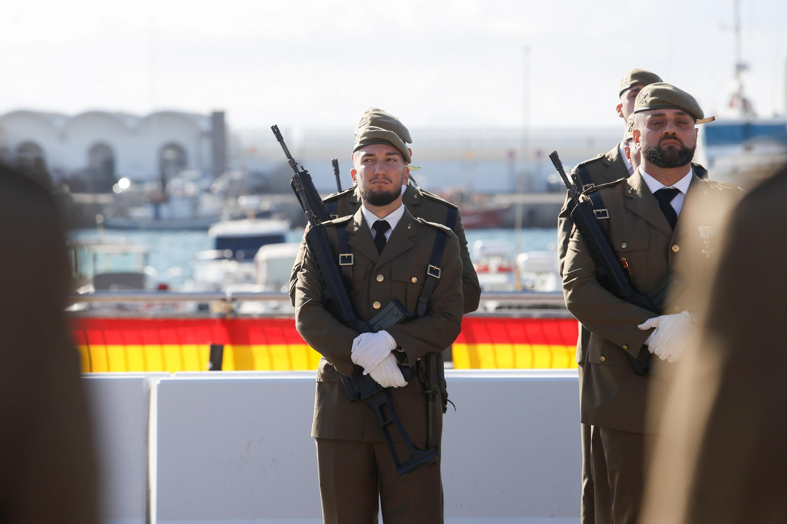 Las fotos de la jura de bandera civil en Tarifa
