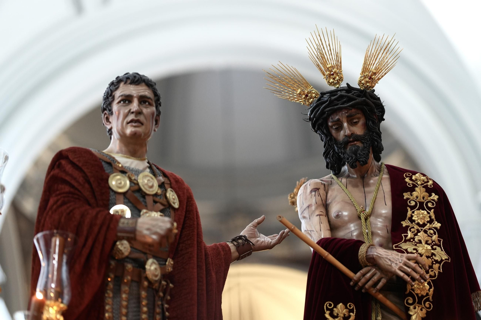 Humildad el Domingo de Ramos en Málaga, en imágenes