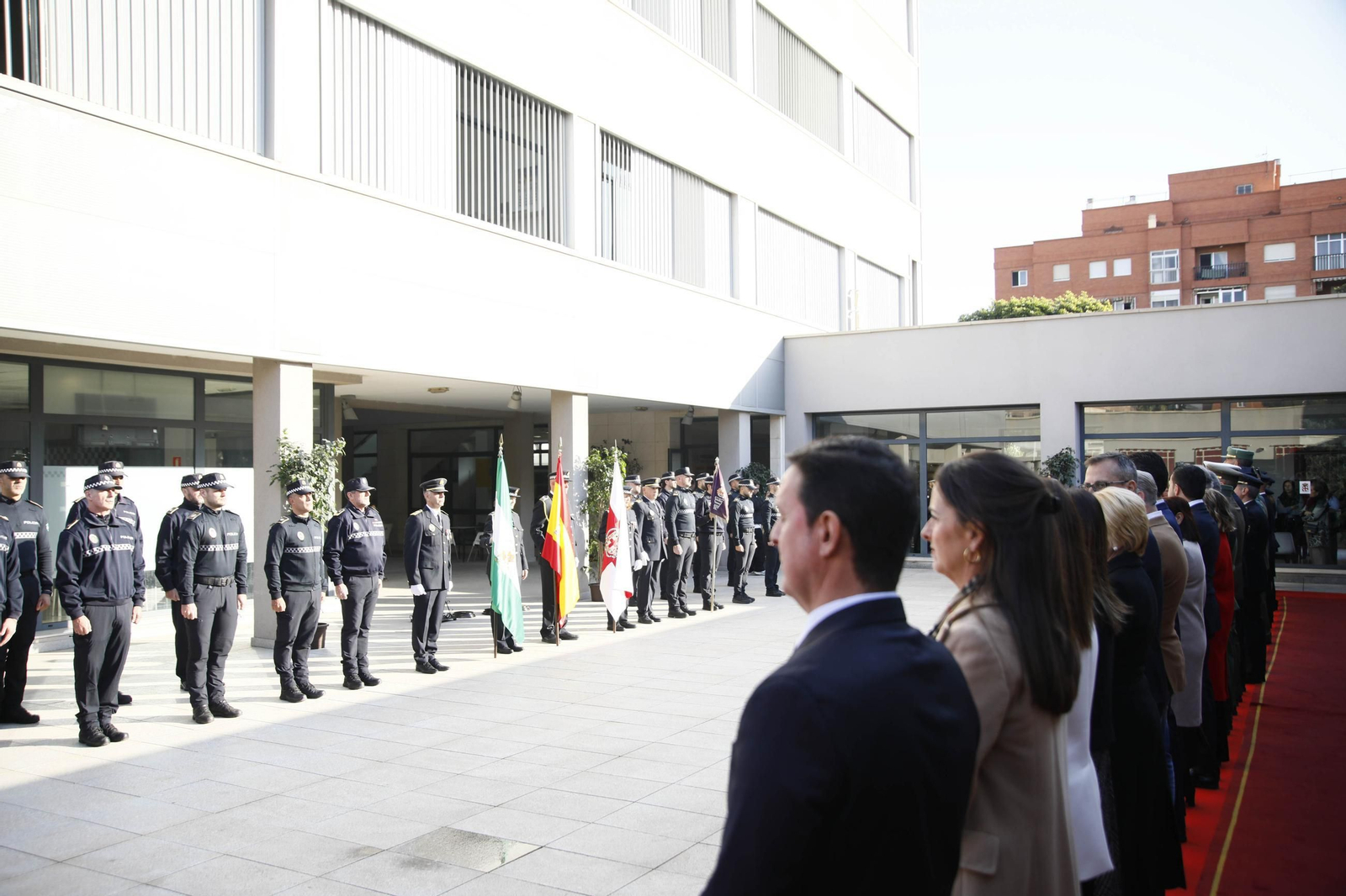 Las imágenes del acto institucional de la Policía Local de Almería con motivo de la festividad de su patrón, San Esteban