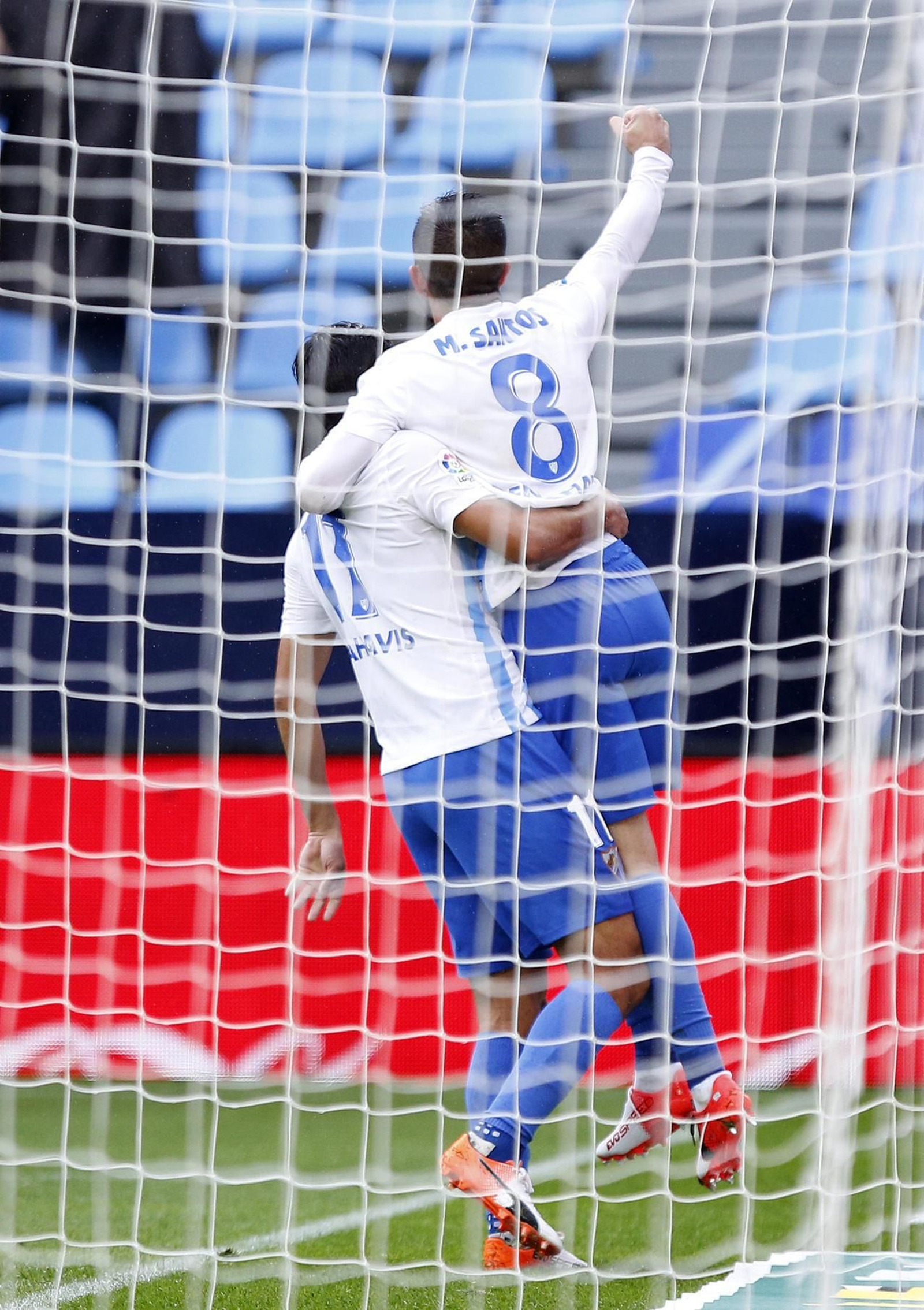 Las imágenes del Málaga C. F. - Deportivo de la Coruña