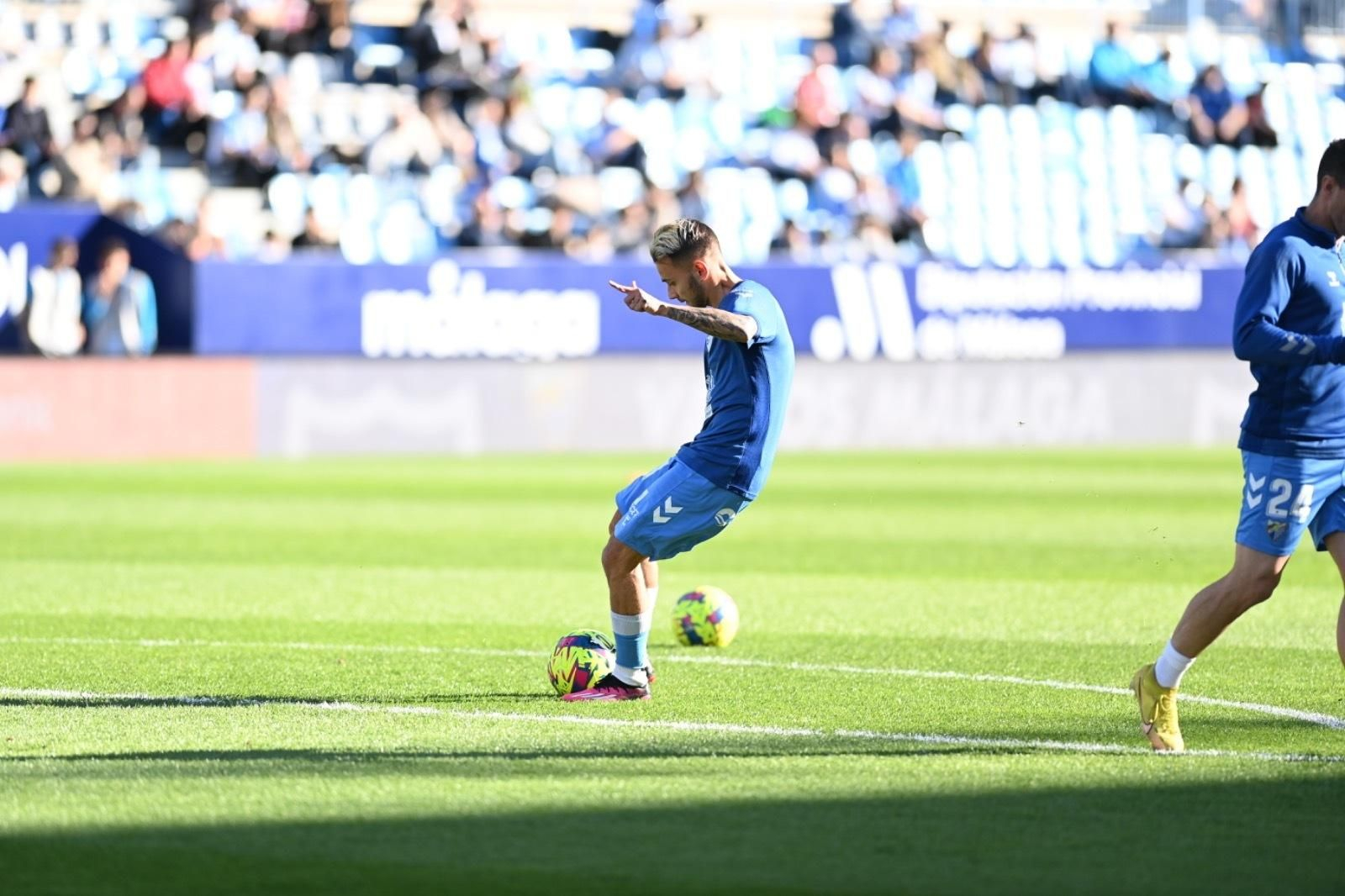 El Málaga CF - Burgos, en fotos