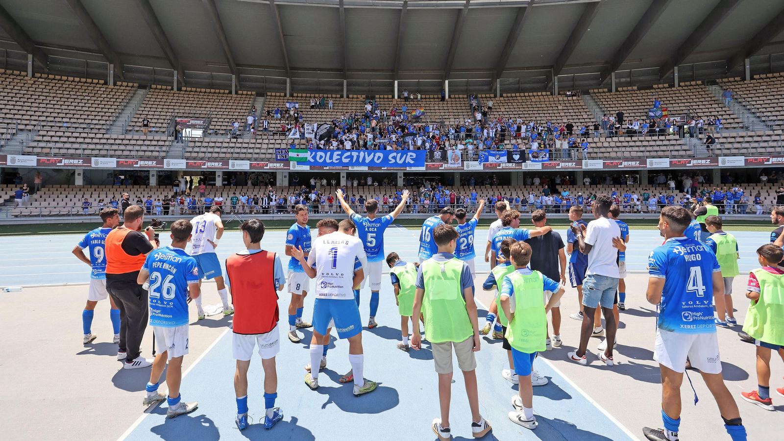 Último partido de liga del Xerez DFC - CD Pozoblanco en Chapín