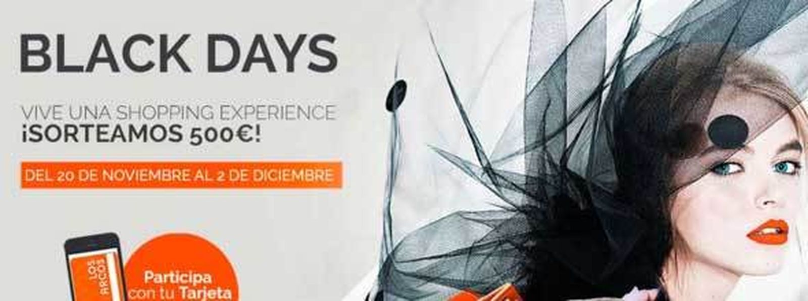 Cartel promocional de la iniciativa Black Friday. / M.G.