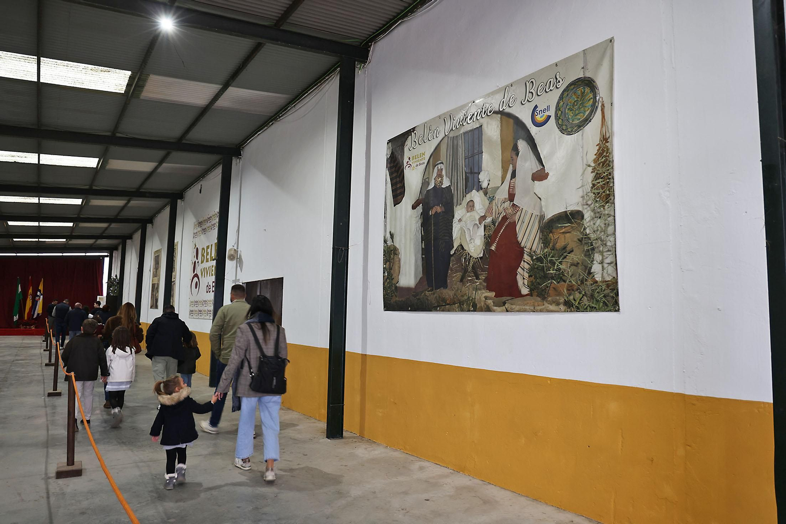 Las imágenes del Belén Viviente de Beas