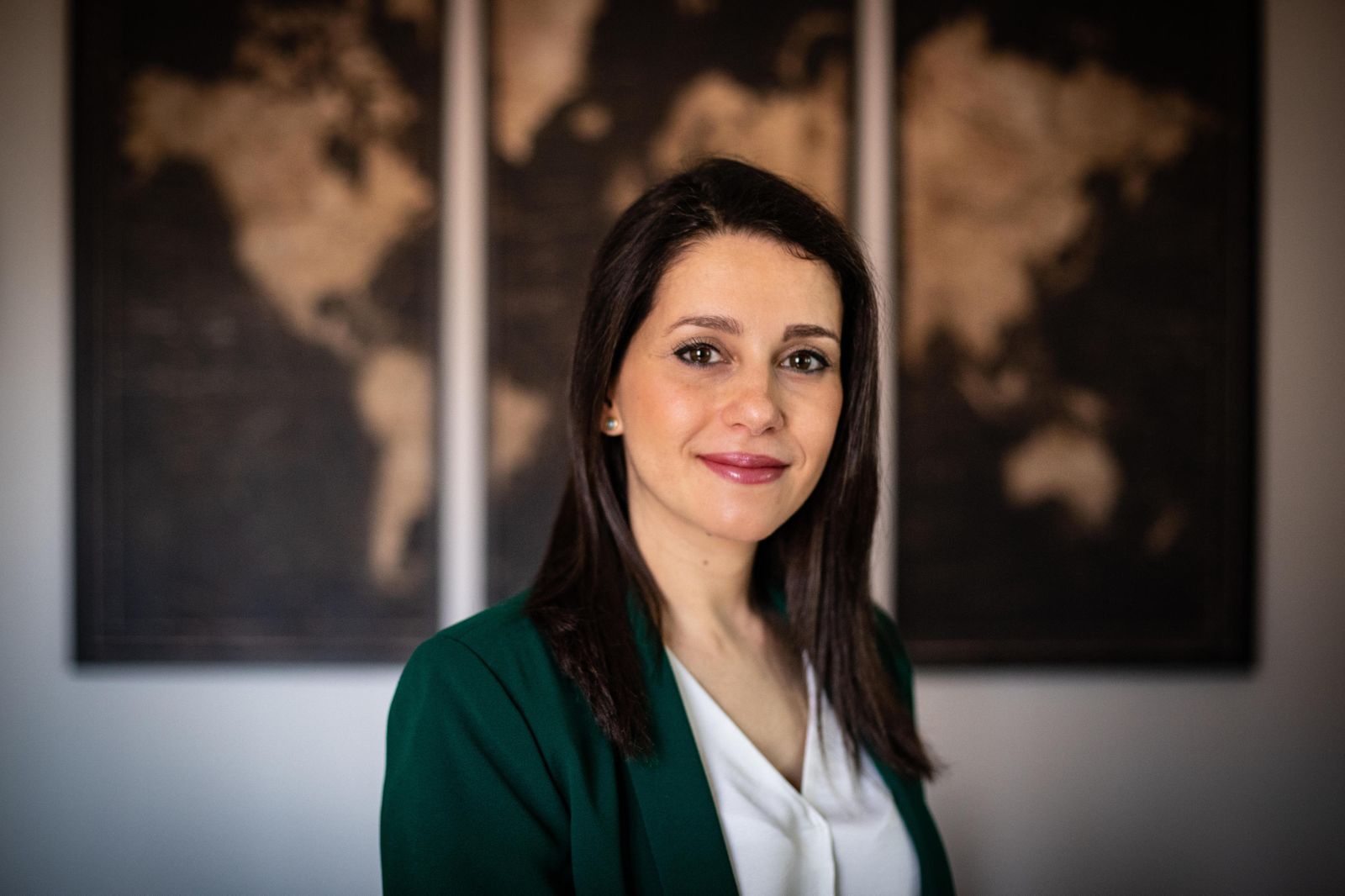 La presidenta nacional de Ciudadanos, Inés Arrimadas.