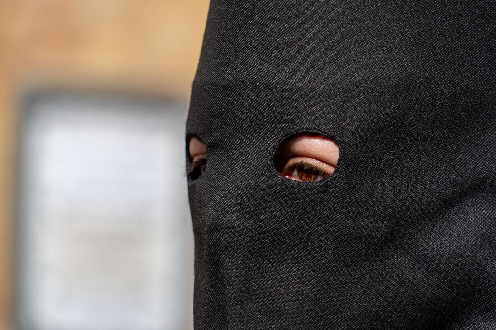 Domingo de Ramos: Imágenes de la procesión de La Sagrada Cena y Maria Santísima del Rosario