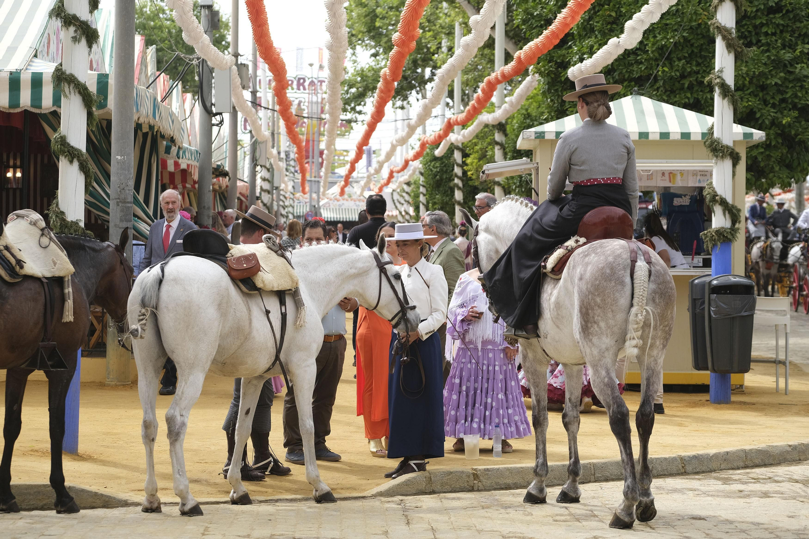 Ambiente un viernes de feria