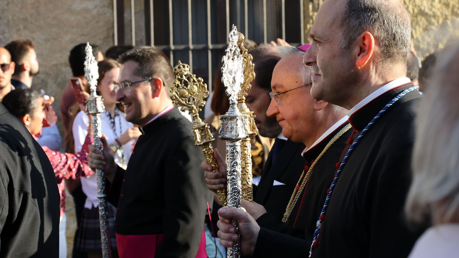Procesión de regreso de la Virgen de la Estrella Coronada en Jerez