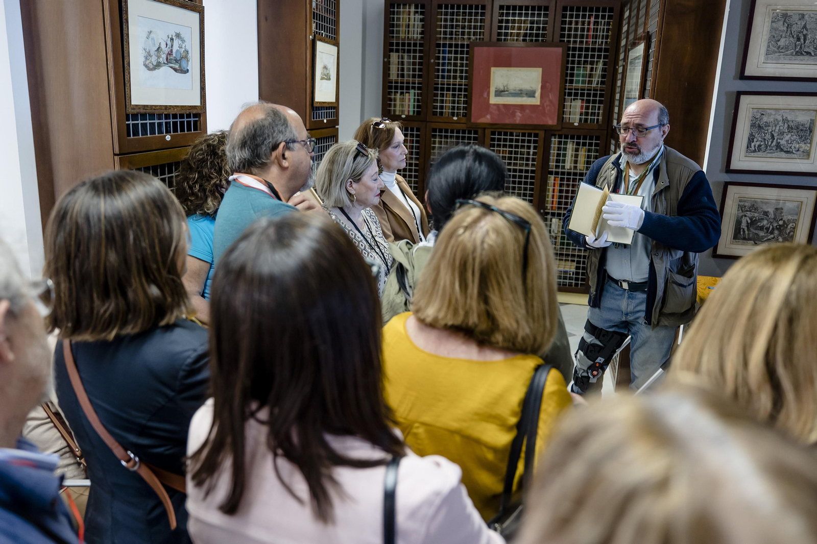 Las imágenes de la ruta de la prensa de Cádiz