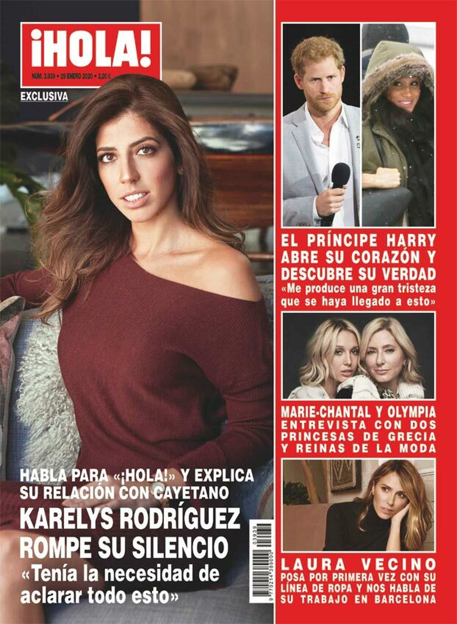 Karelys, en la portada de ¡Hola!