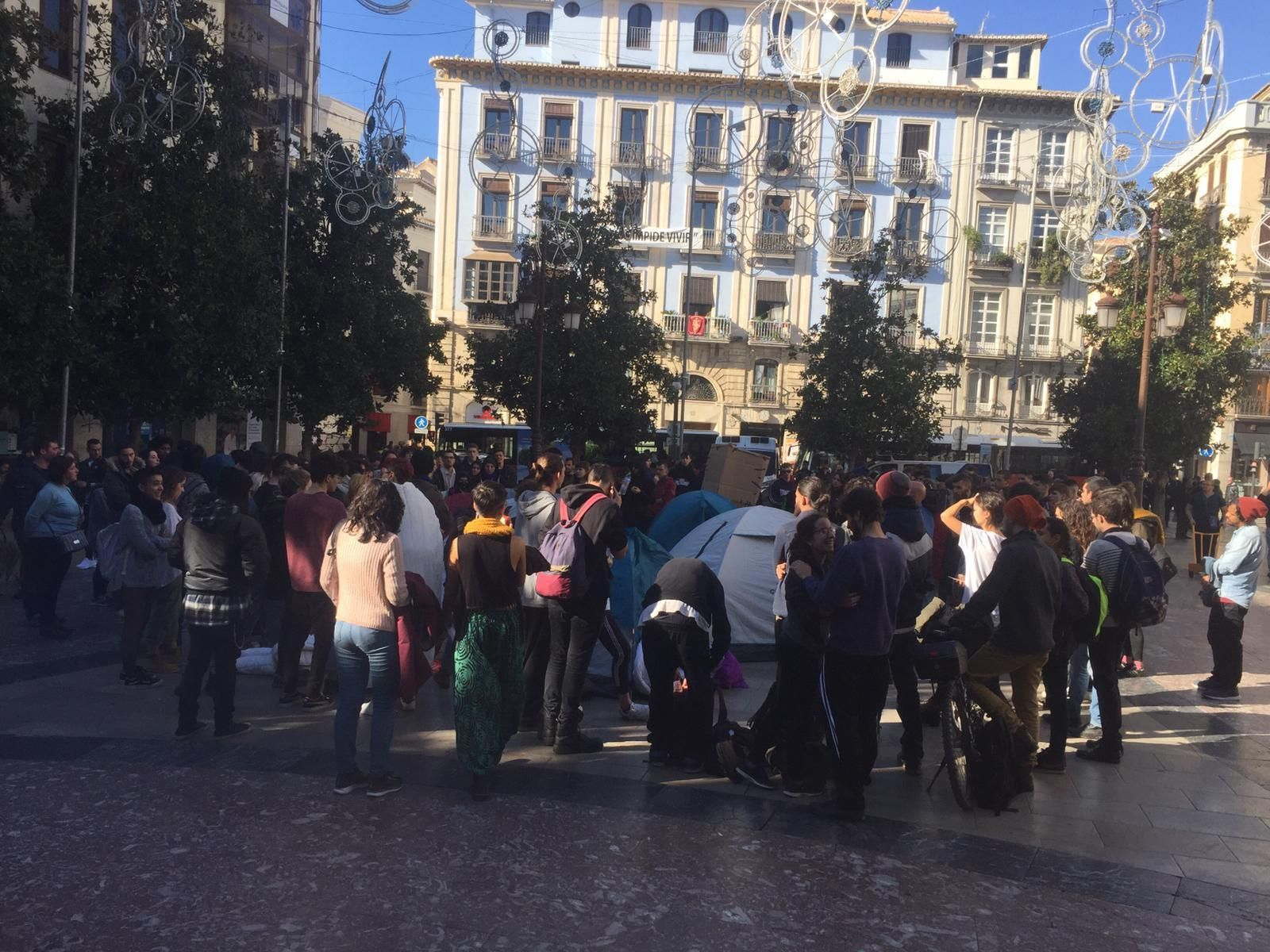 Manifestación contra Vox en Granada