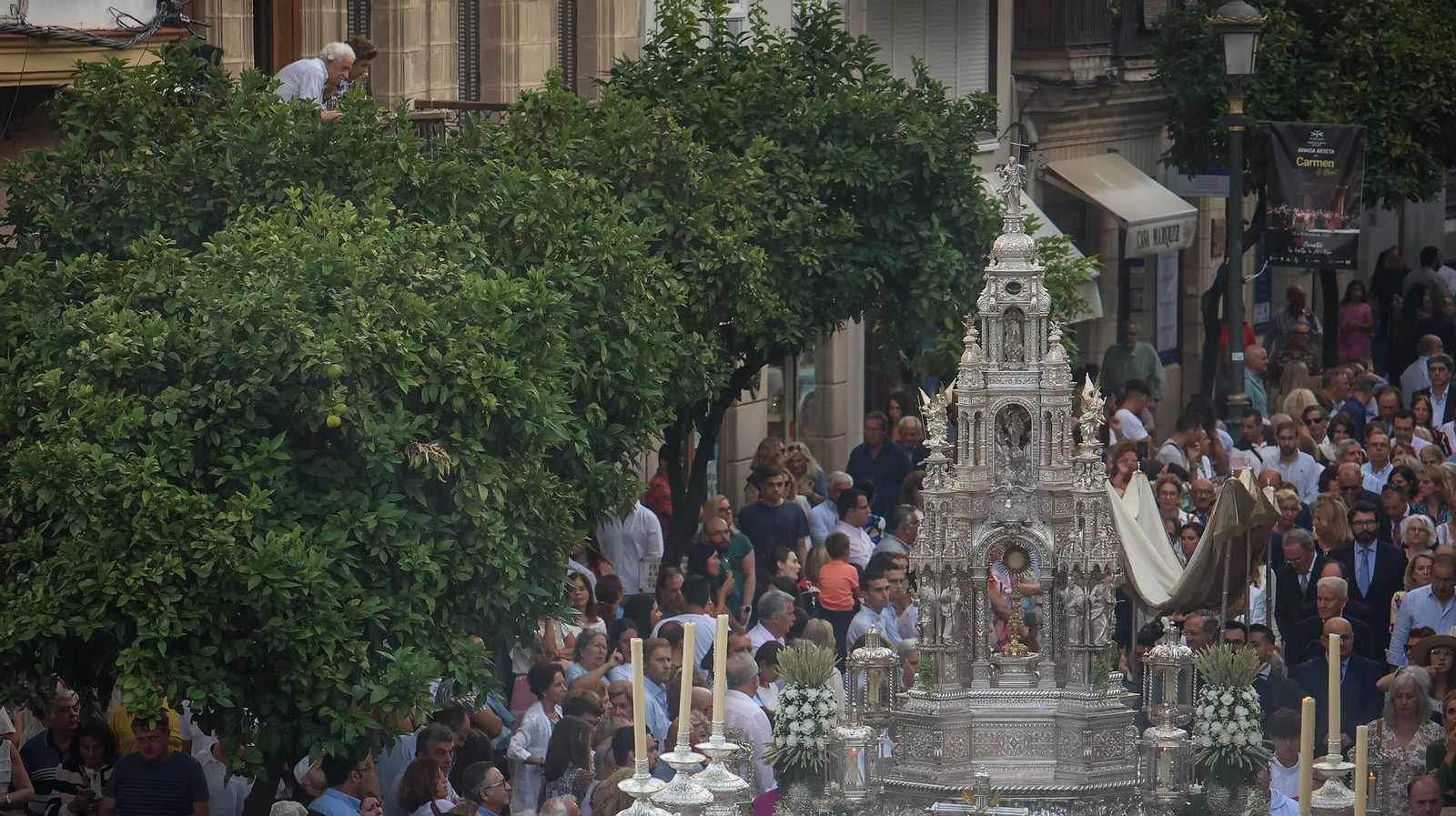 Procesión del Corpus 2023 en Jerez