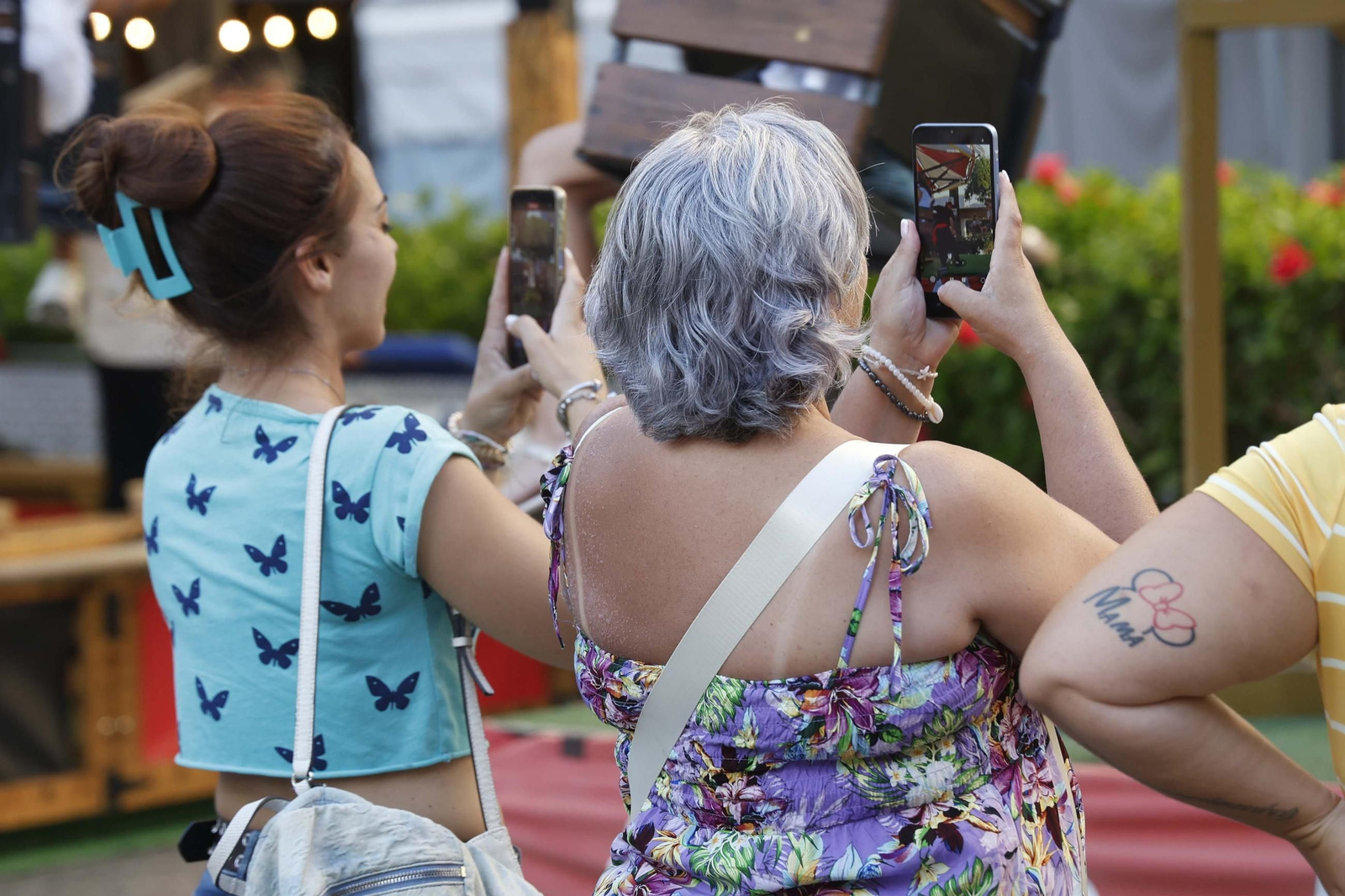 Las fotos del mercadillo pirata en La Línea