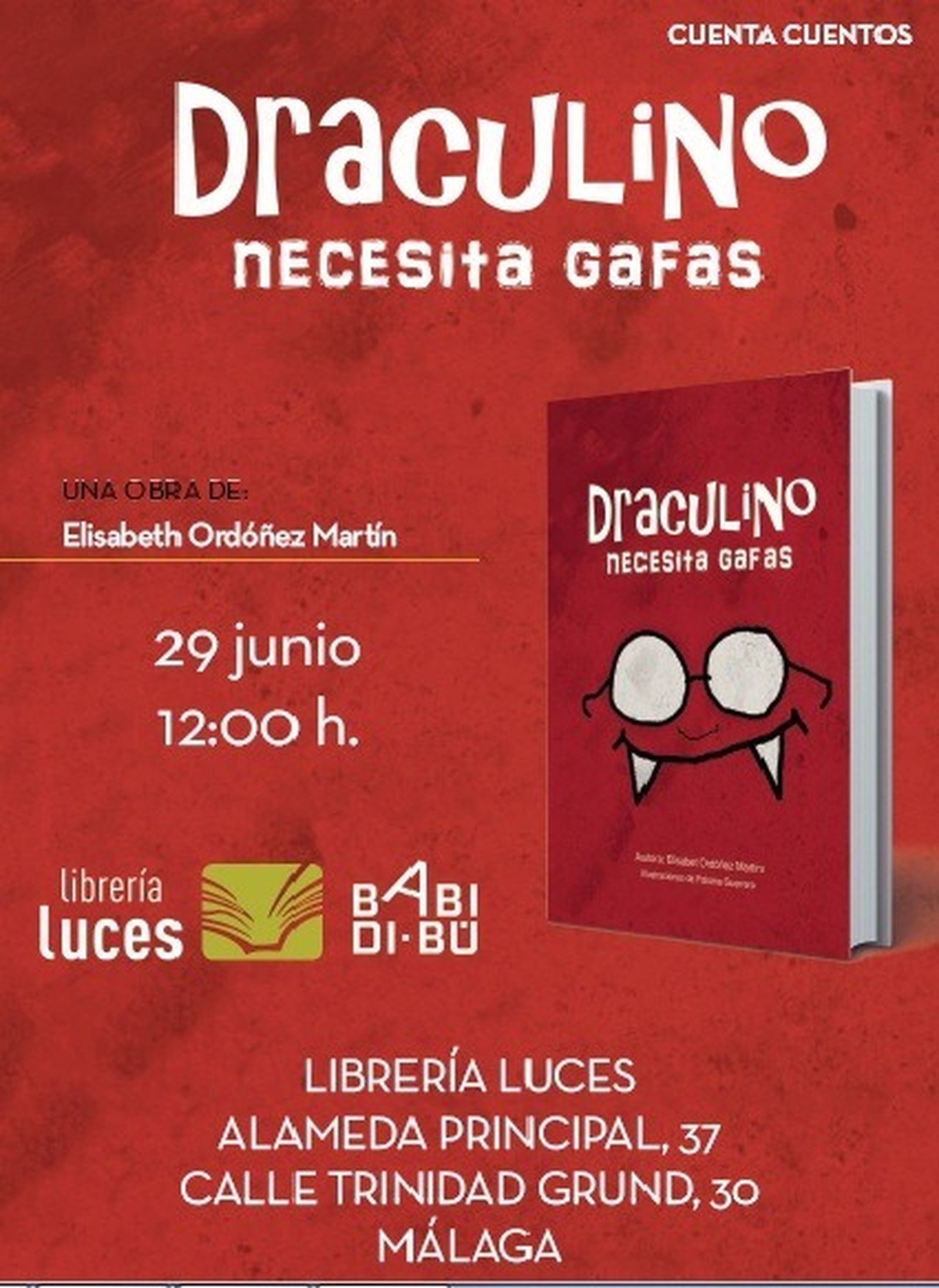 Draculino está cegato como un topo.