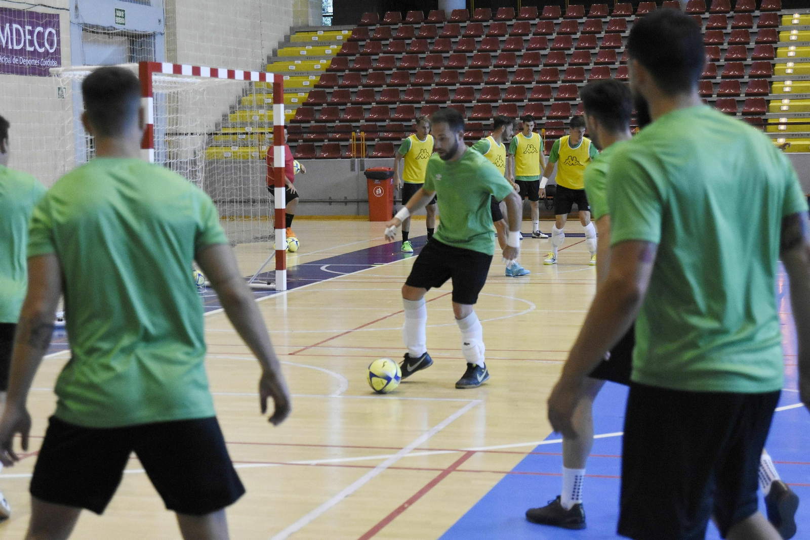 Las imágenes del primer entrenamiento del Córdoba Patrimonio de la Humanidad