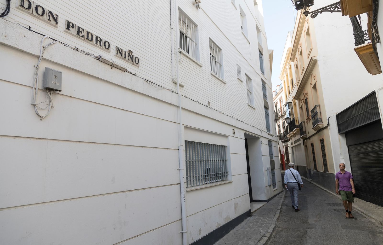 La calle Don Pedro Niño, en el centro de Sevilla.