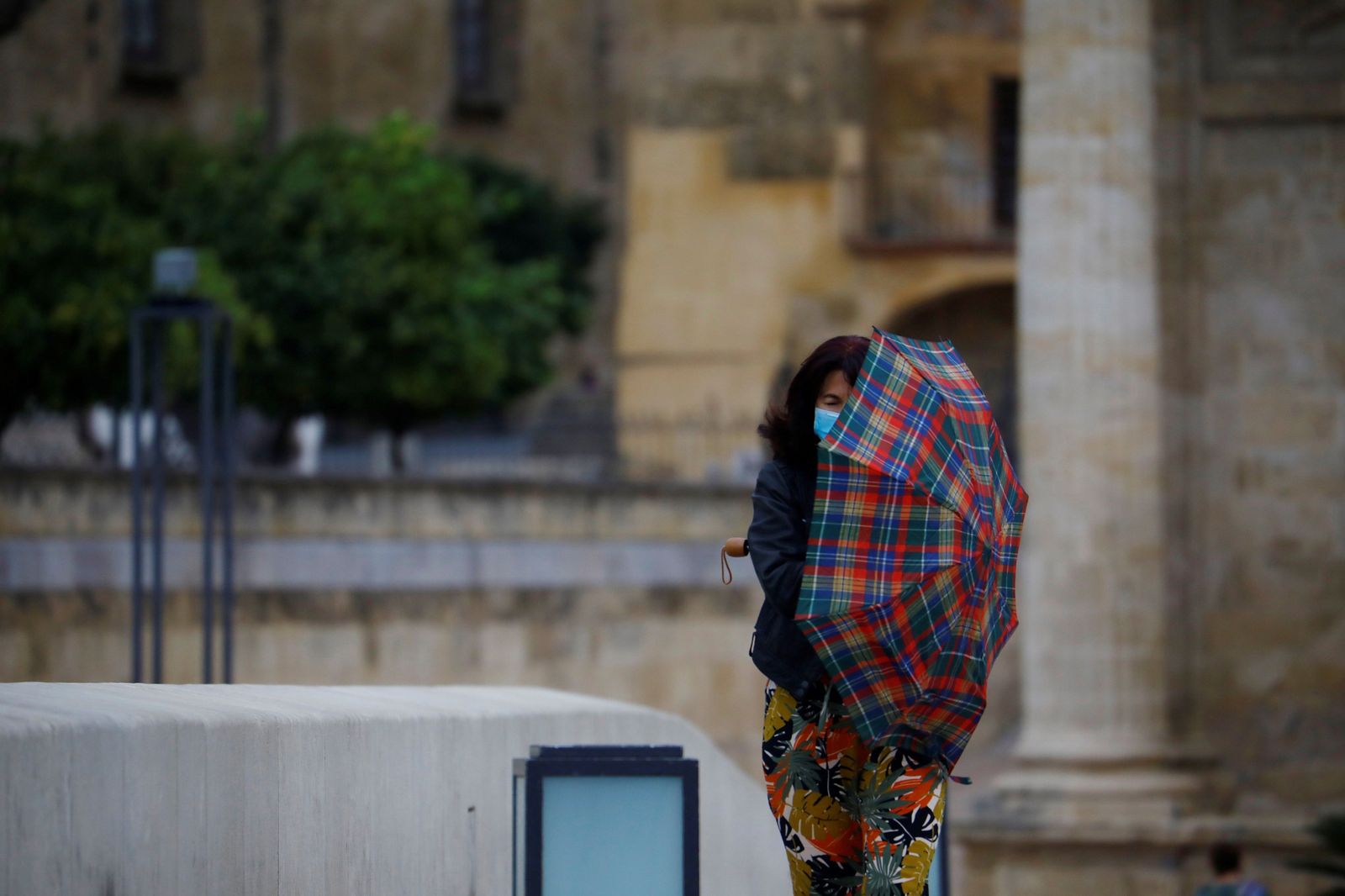Efectos de la borrasca 'Bárbara' a su paso por Córdoba