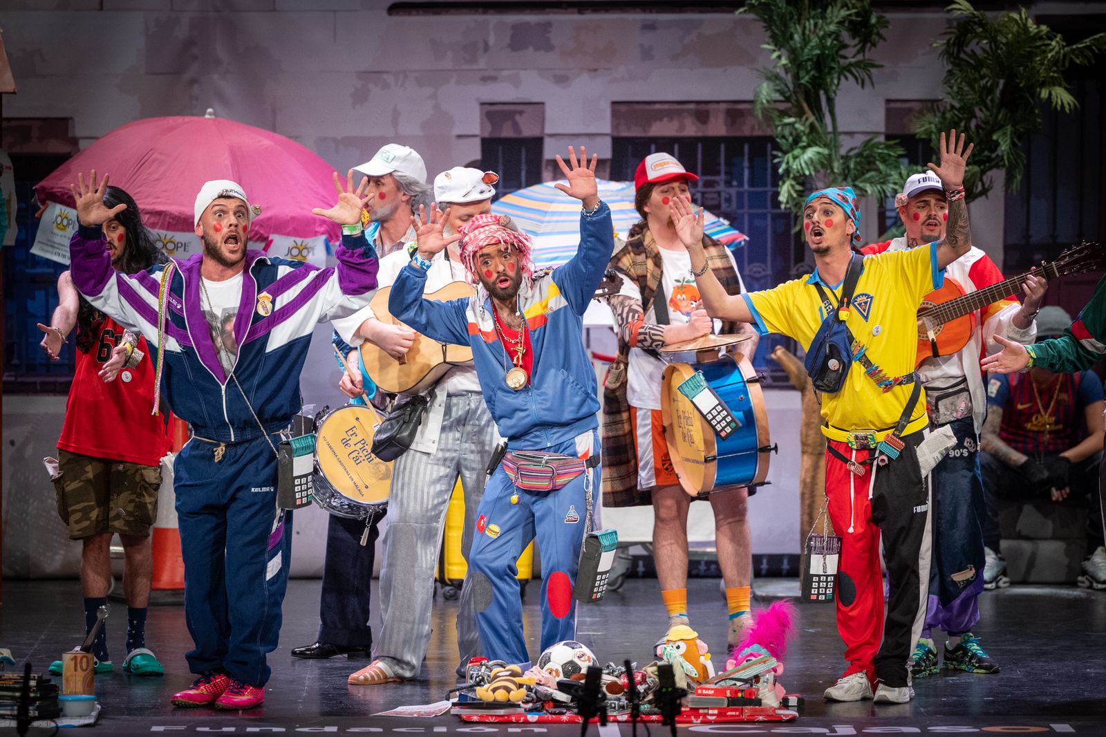 Chirigota 'Los plácidos domingos'