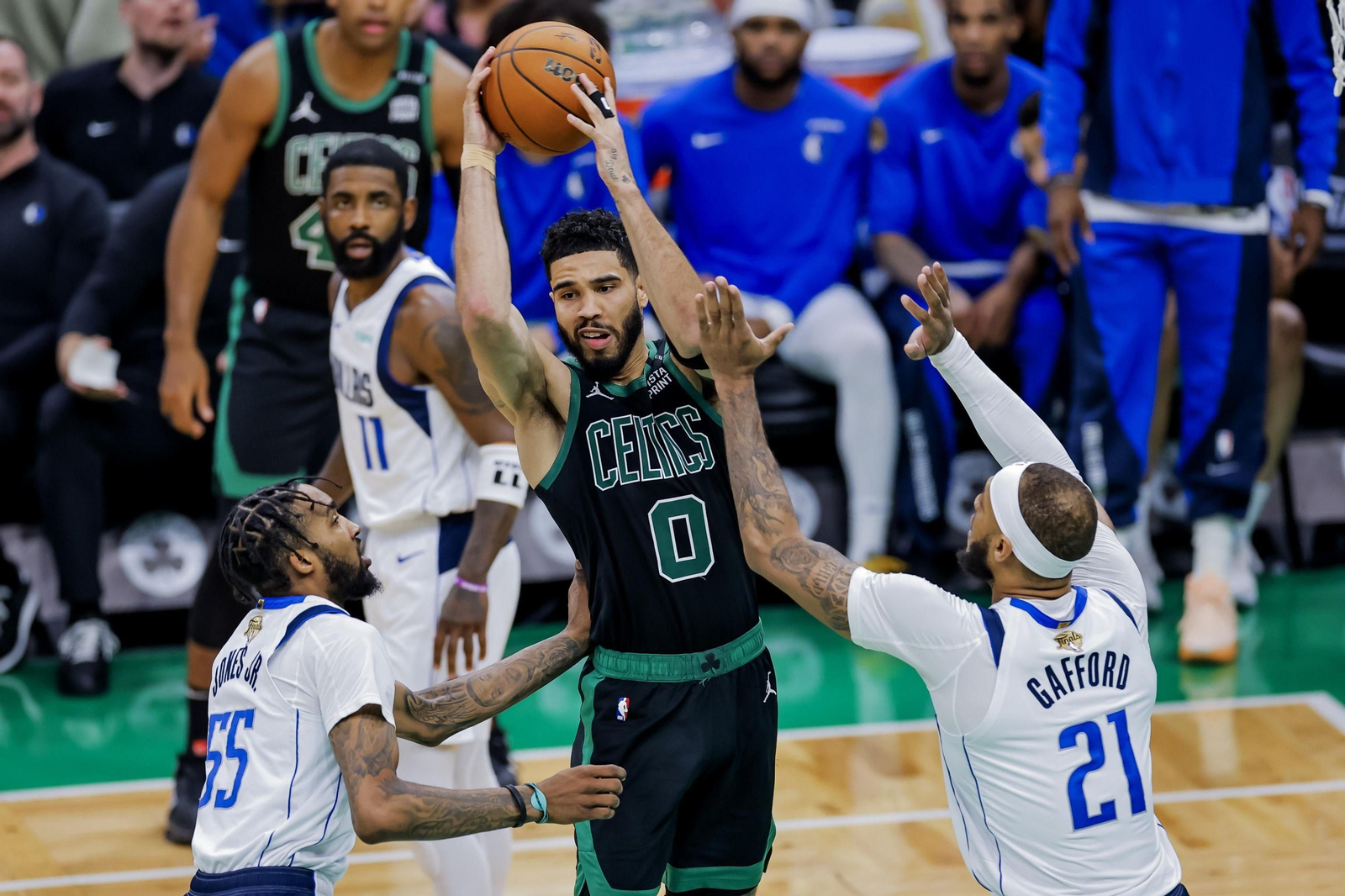 El segundo partido de la final de la NBA Celtics - Mavericks, en imágenes