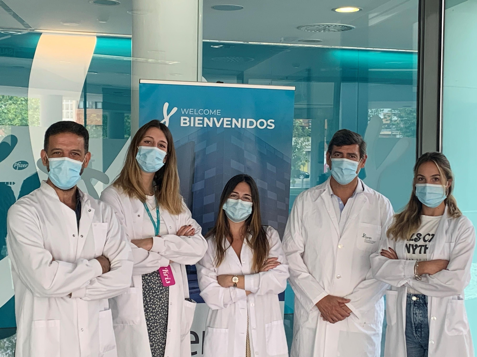 Equipo que ha llevado a cabo la investigación en Genyo Granada