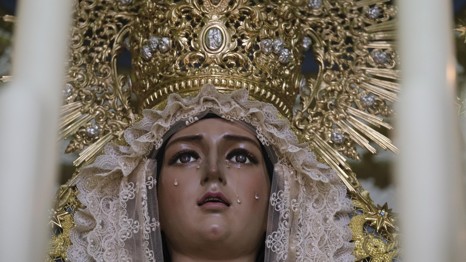 La procesión de Los Ángeles en Almería, en imágenes