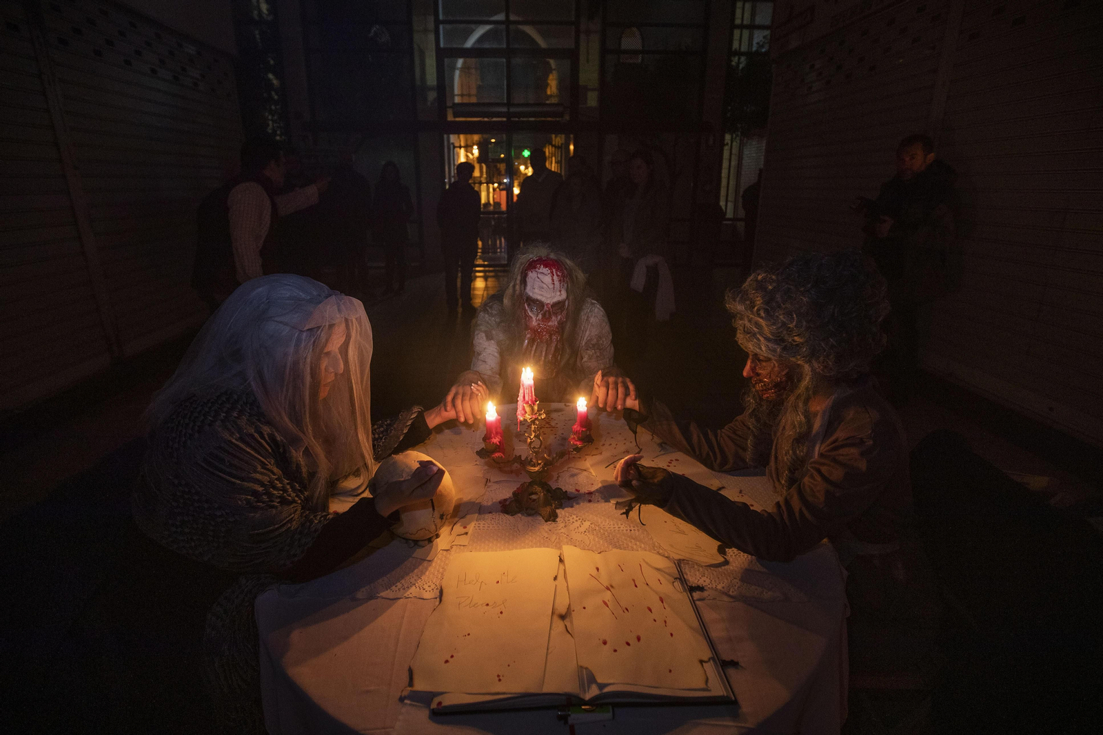 Otra escena terrorifica del Mercado.